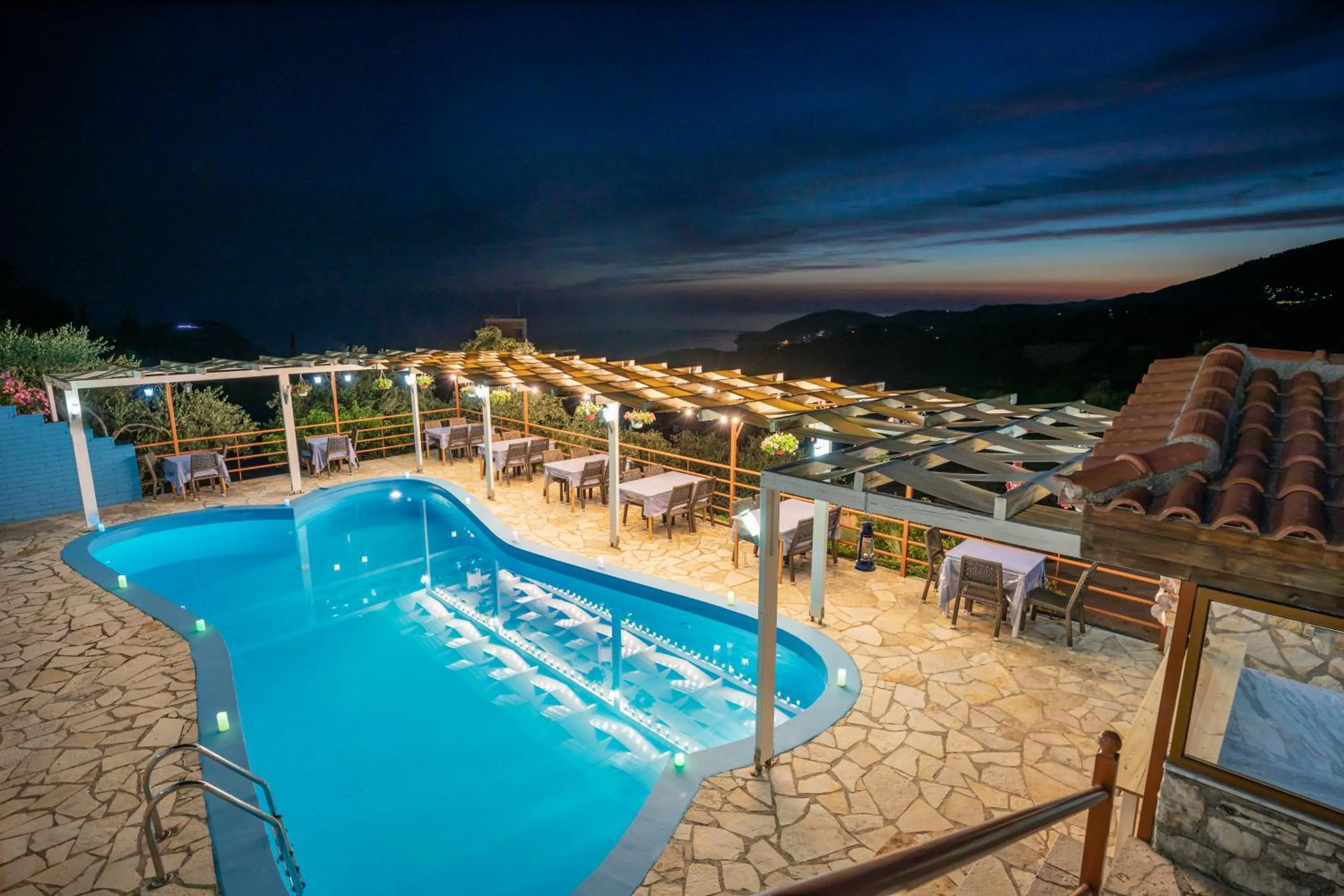 Swimming pool in Hotel Panorama