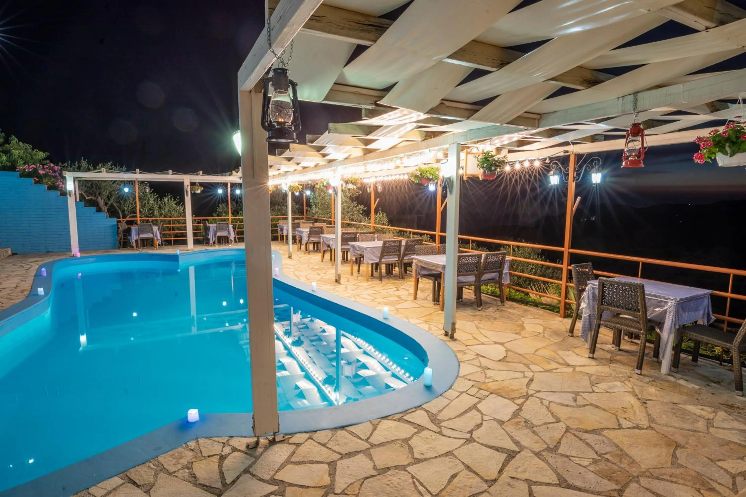 Swimming pool in Hotel Panorama