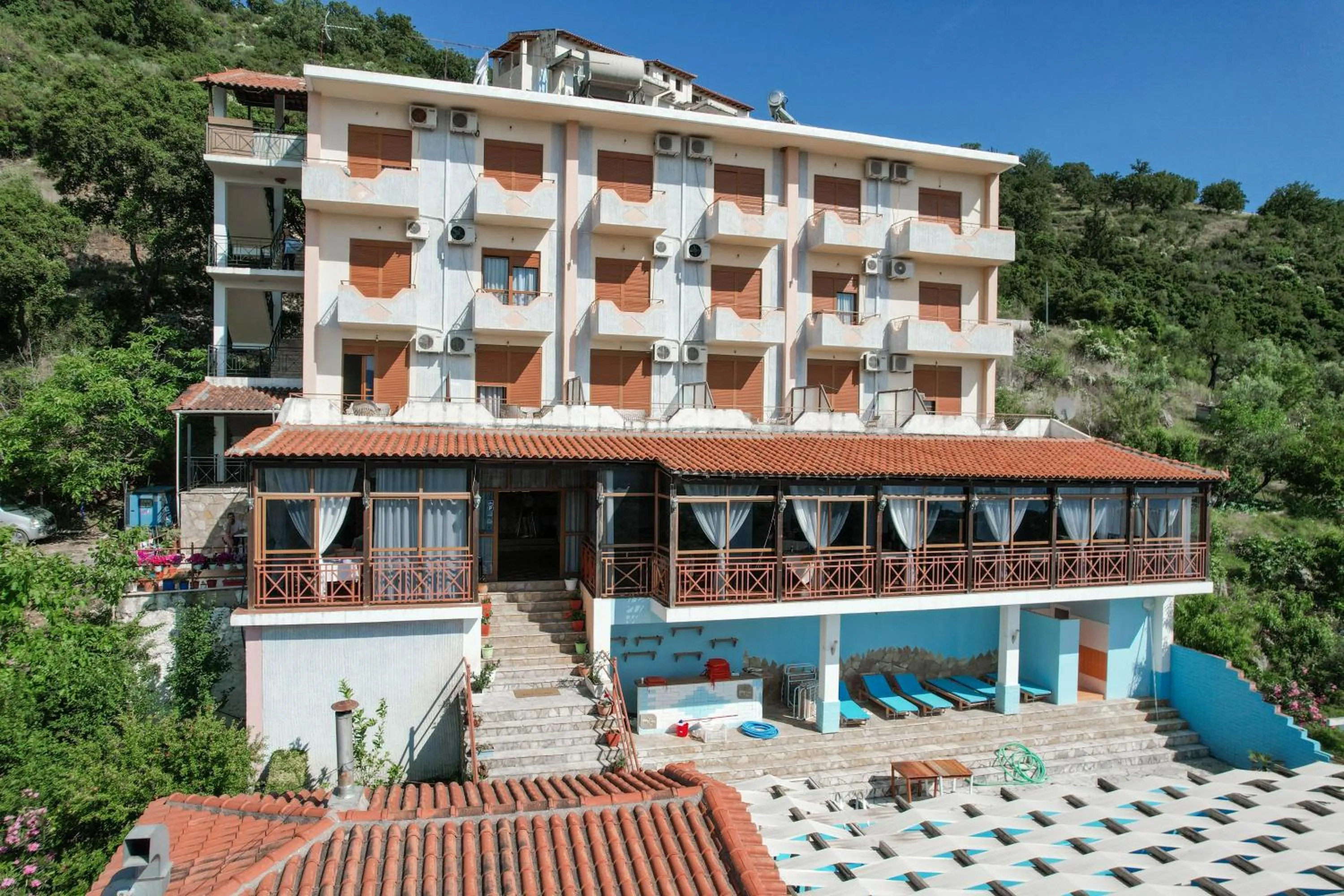 Property building in Hotel Panorama