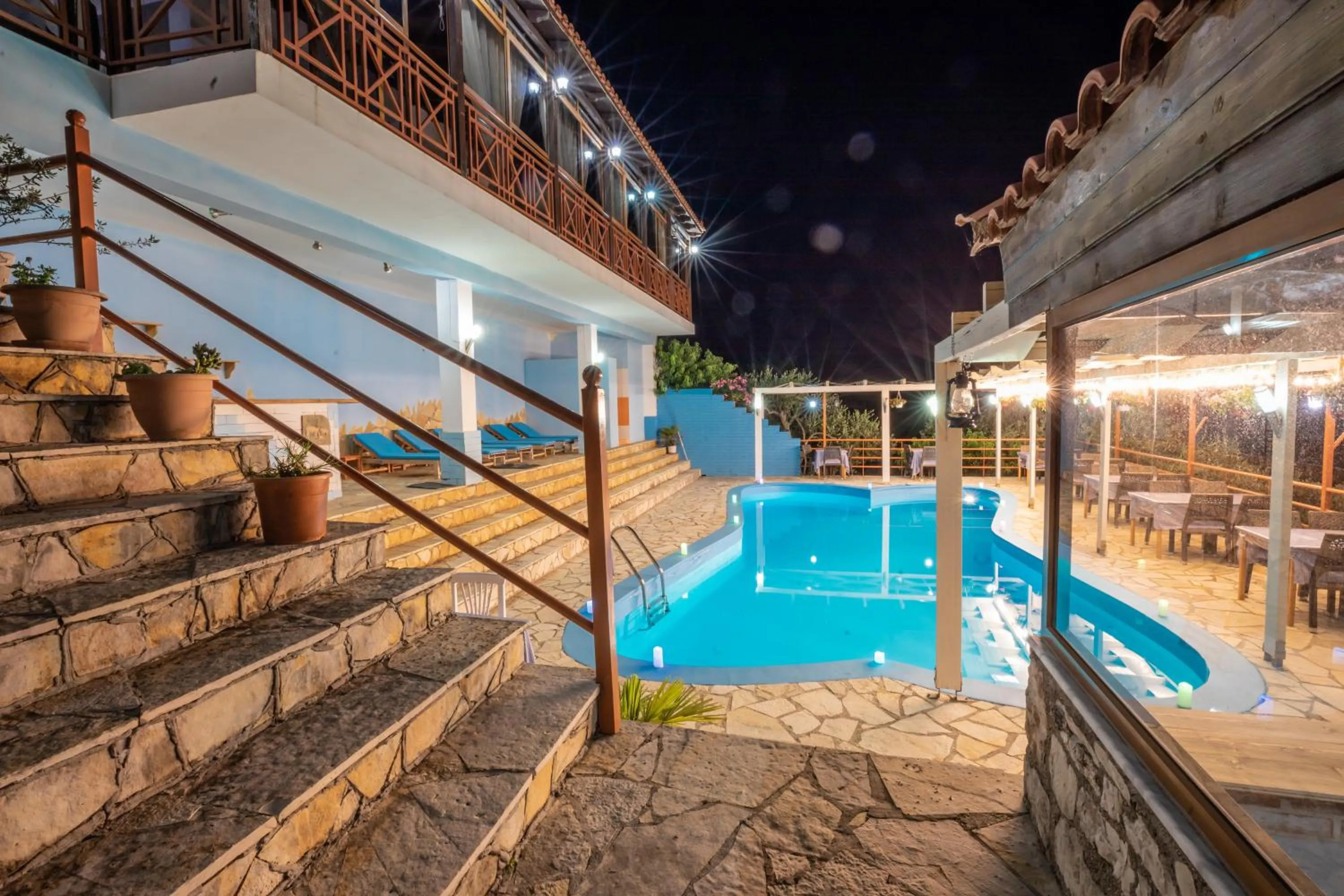 Swimming pool in Hotel Panorama