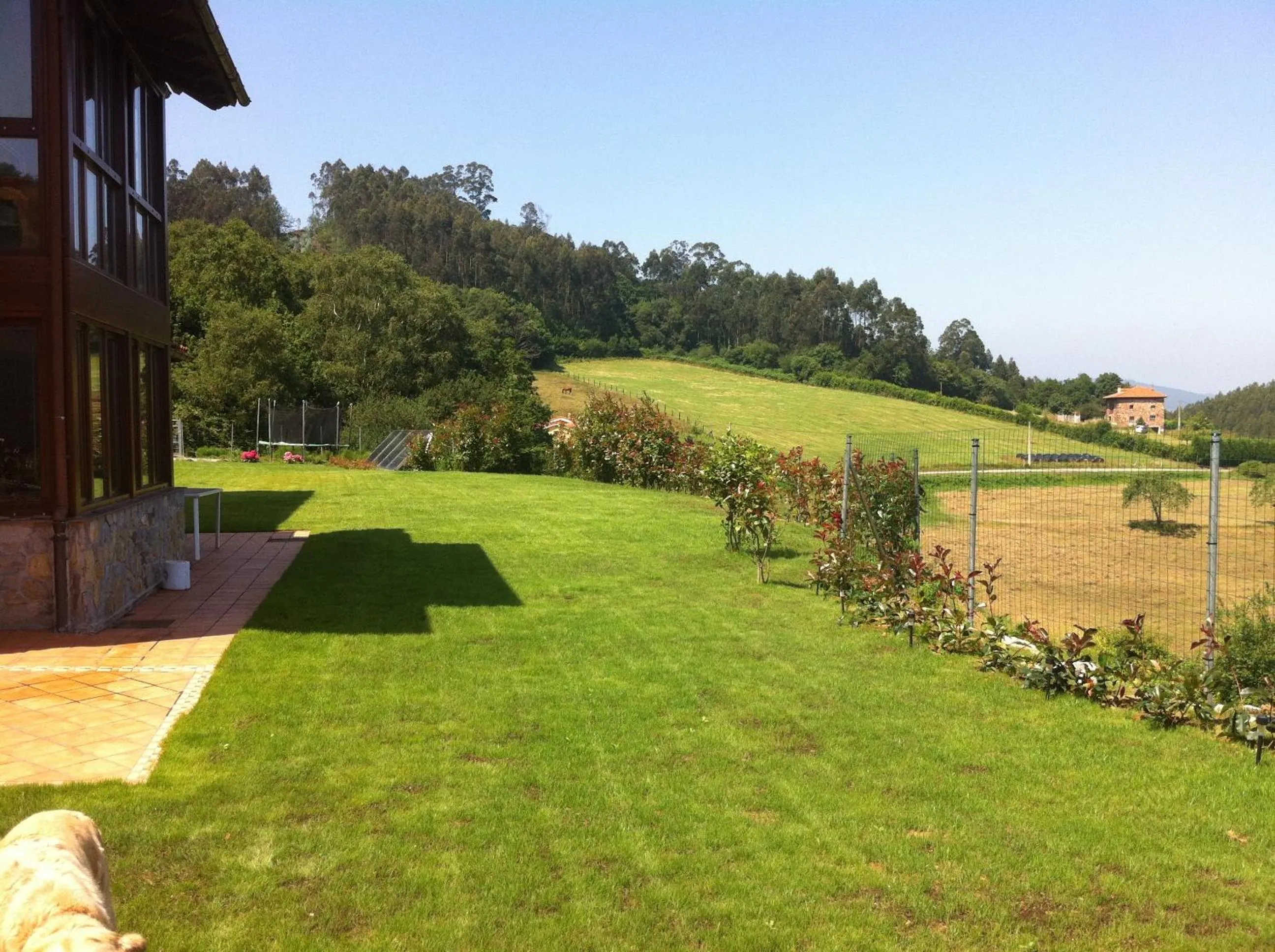 Garden in Casa Rural Los Sombredales