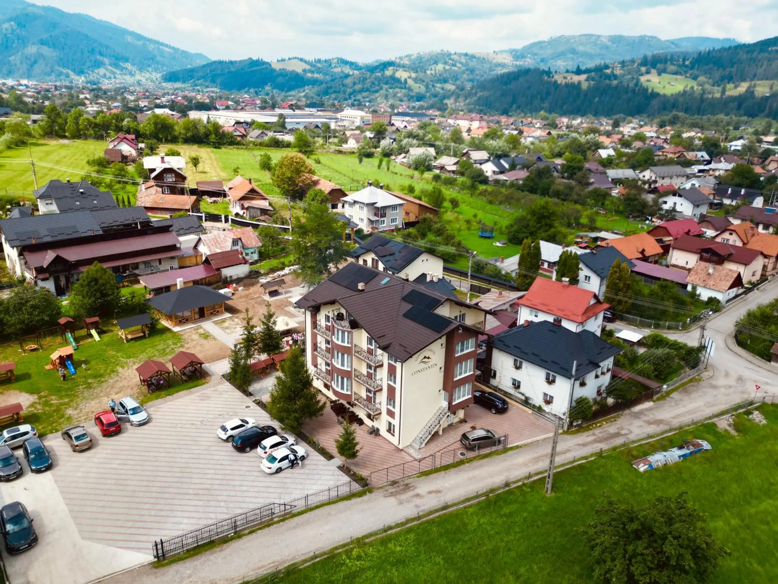Bird's eye view in Complex Turistic Constantin Bucovina Bird's eye view in Complex Turistic Constantin Bucovina
