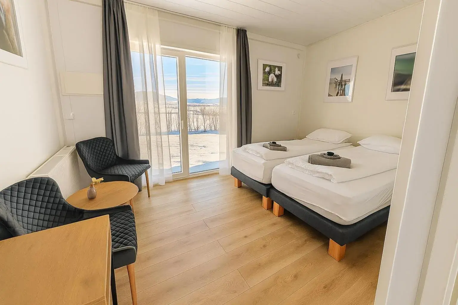 Twin Room with Private Bathroom in The Hvítá Inn by Ourhotels Twin Room with Private Bathroom in The Hvítá Inn by Ourhotels