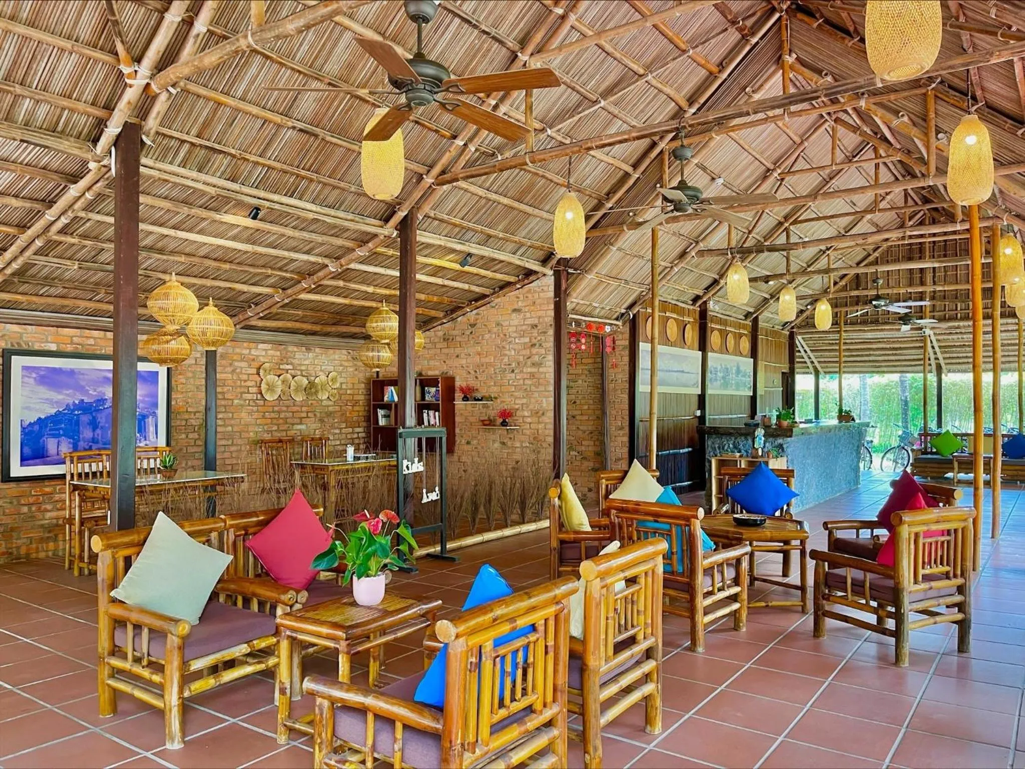 Lobby or reception in ENSO Retreat Hoi An - Rediscovery & Serenity