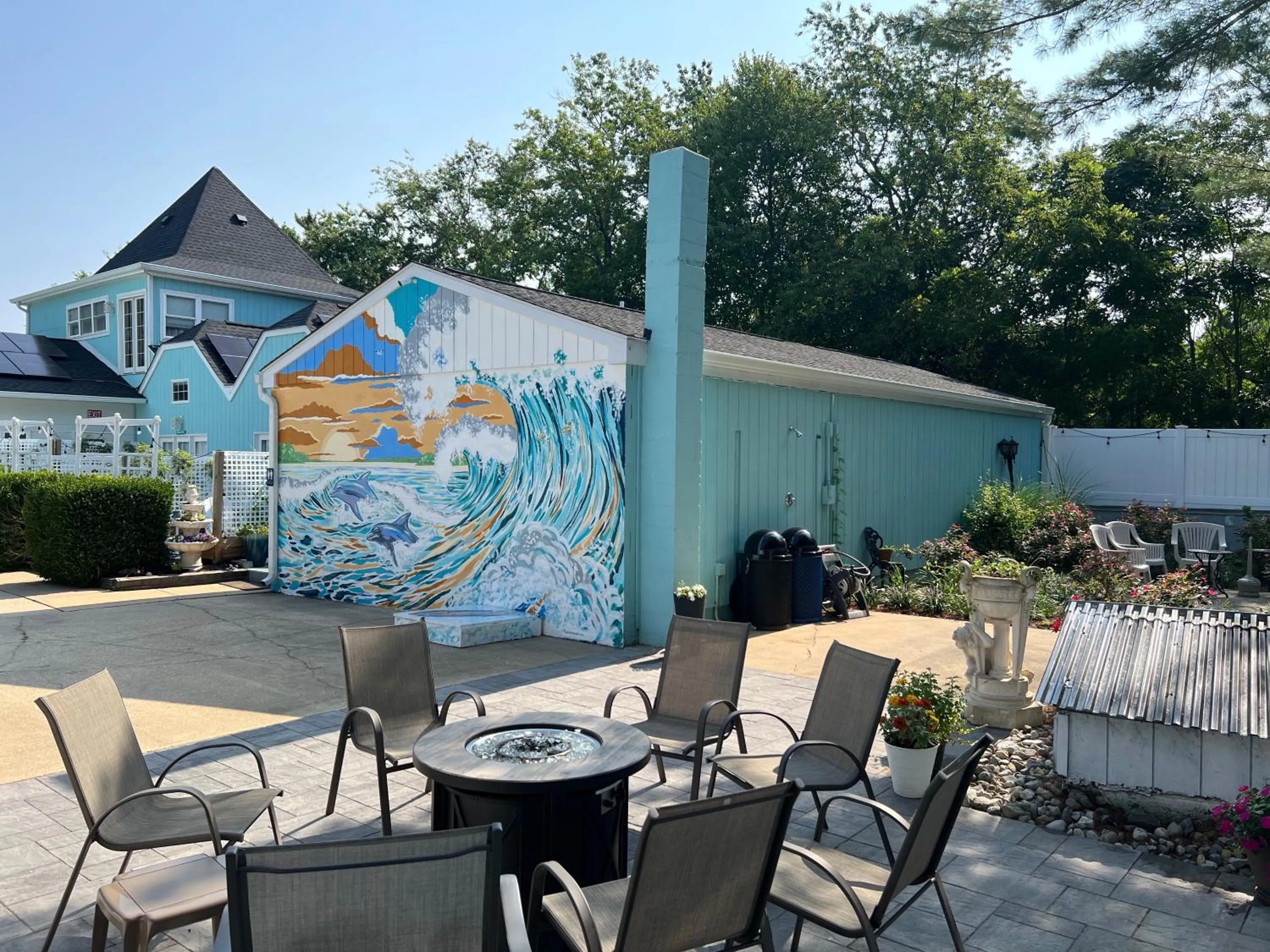 Inner courtyard view in Mar Bella Boutique Hotel & Spa