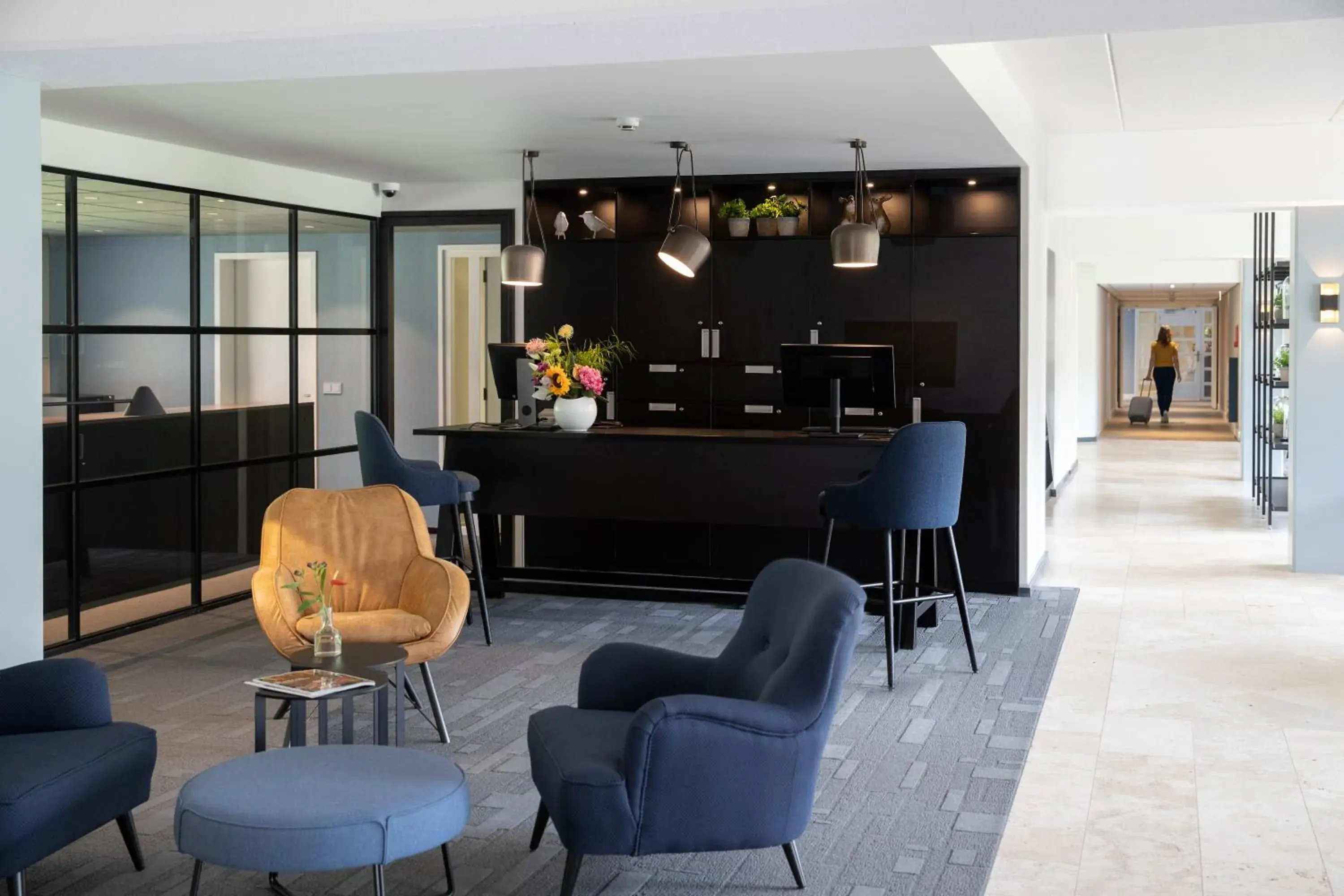 Lobby or reception in Bilderberg Résidence Groot Heideborgh Lobby or reception in Bilderberg Résidence Groot Heideborgh