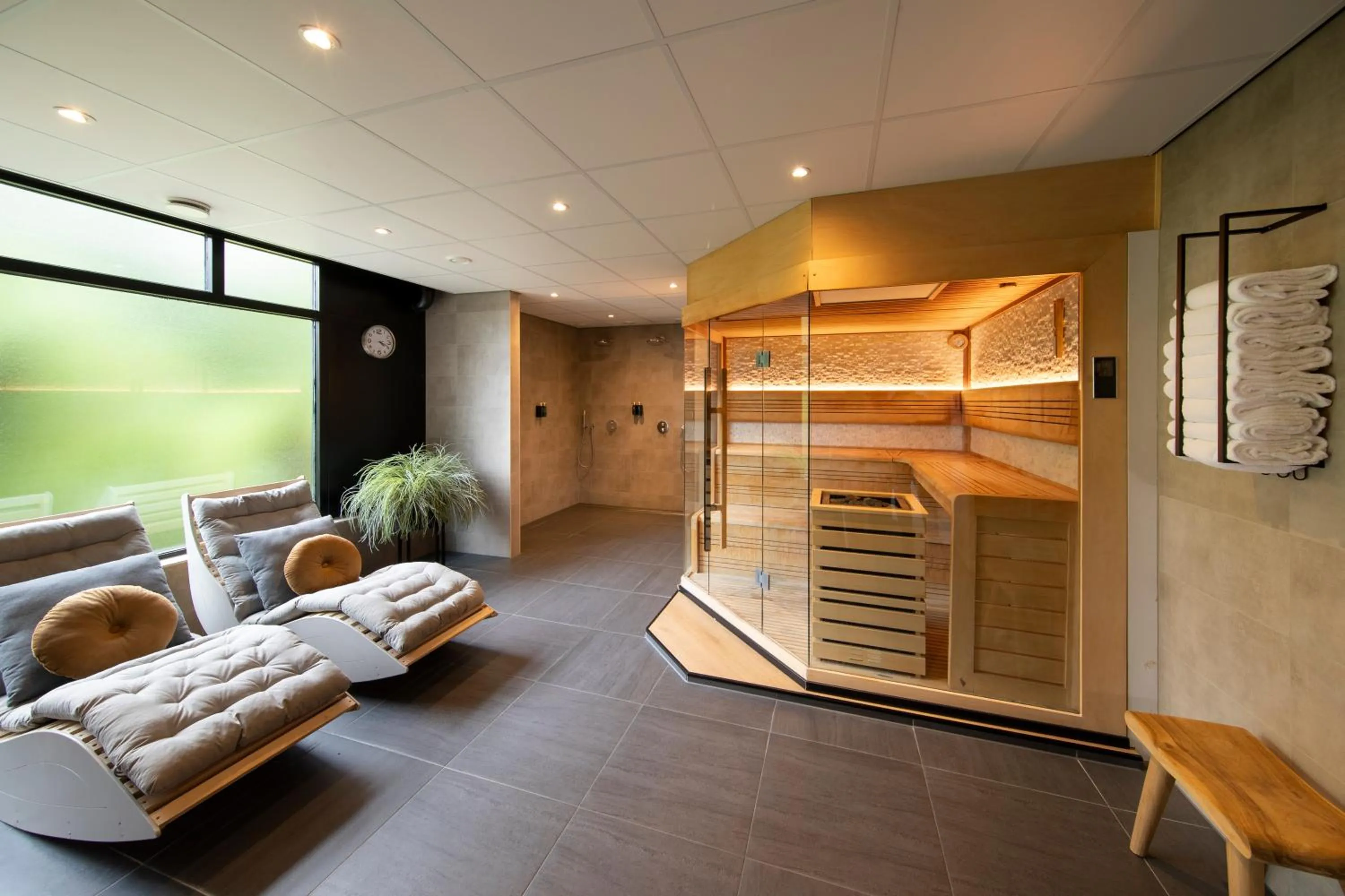 Sauna in Bilderberg Résidence Groot Heideborgh