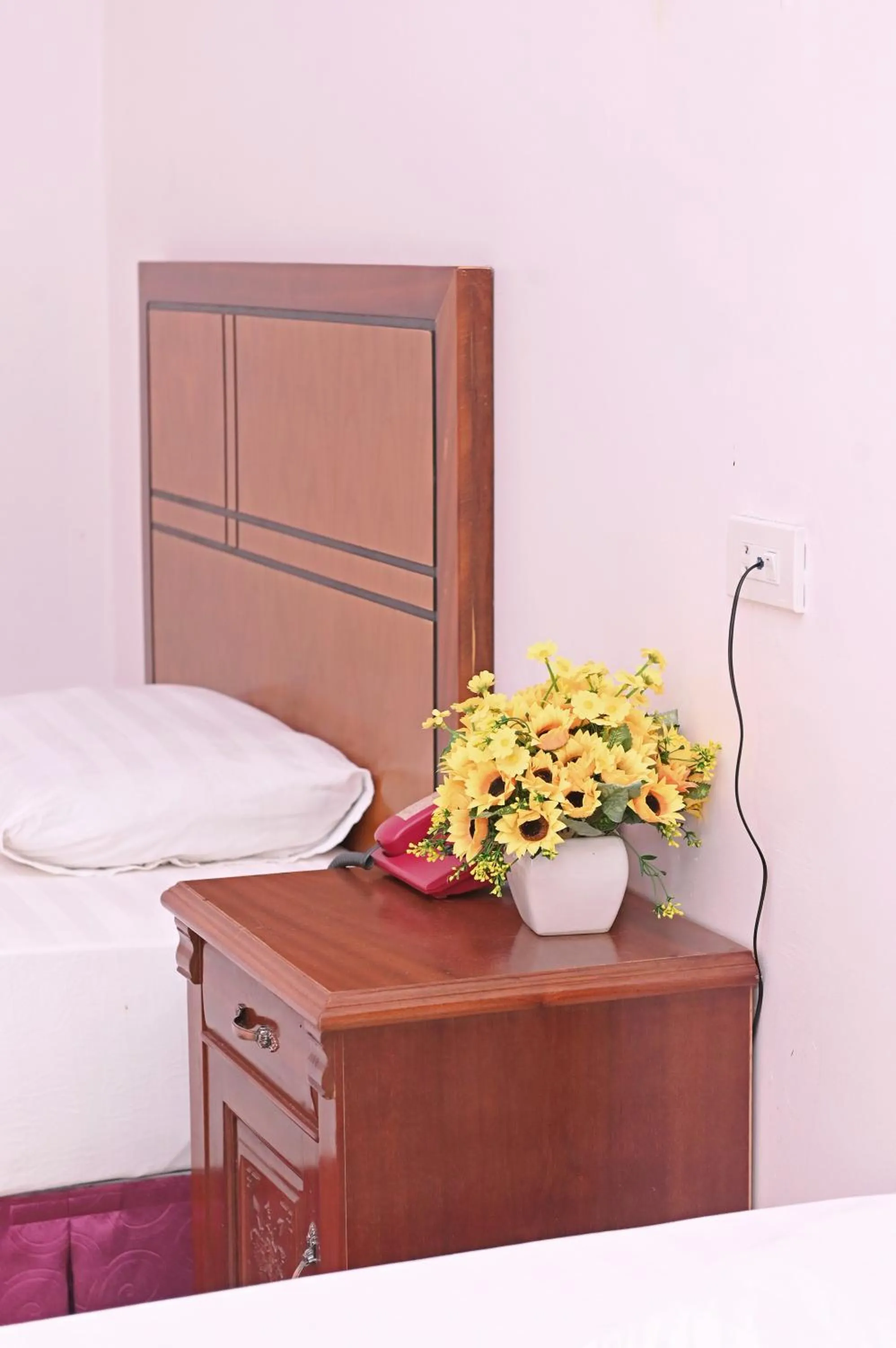 Bed in Khách sạn Hoàng Hà River Town