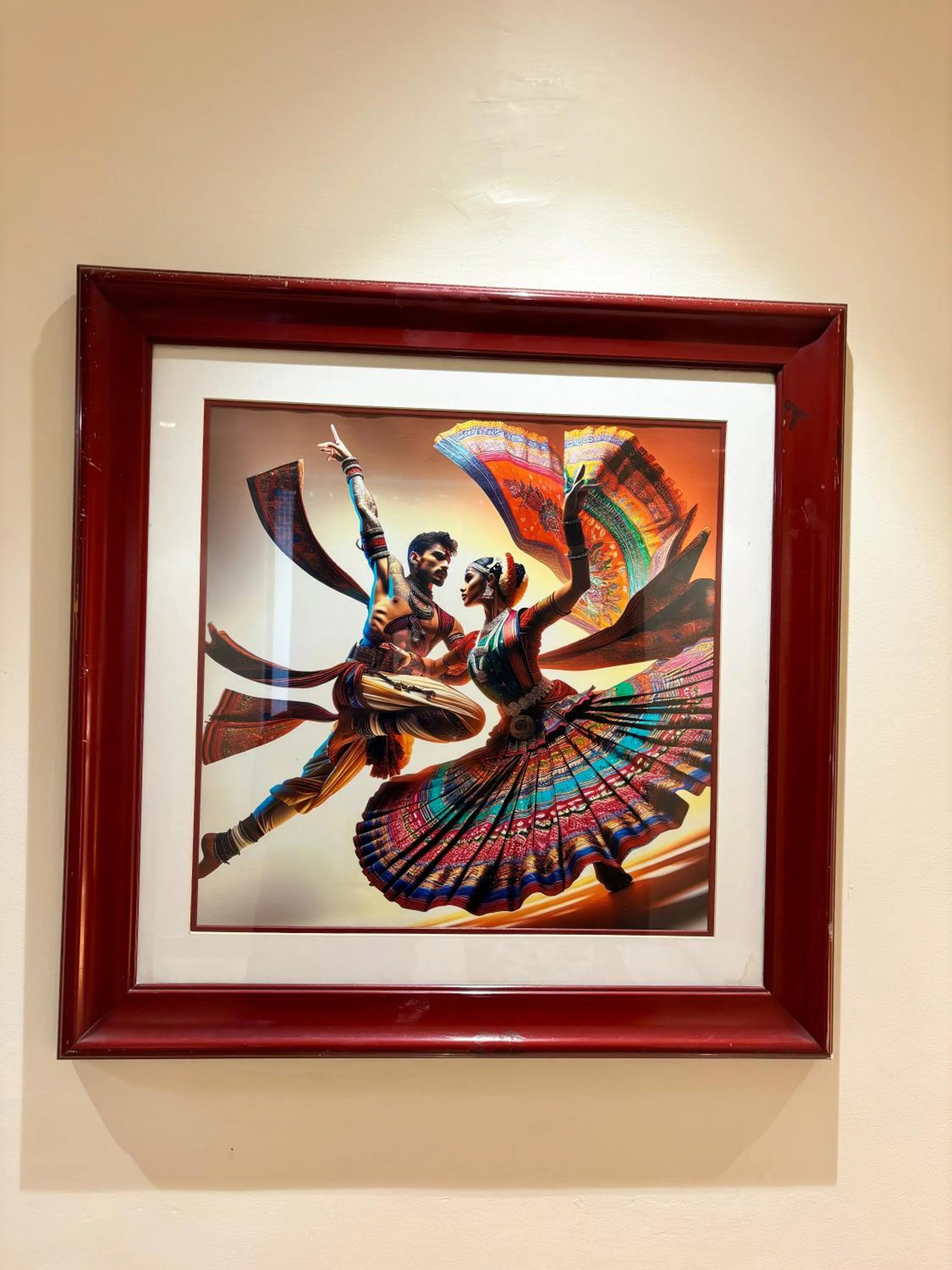 Decorative detail in Qotel Comfort AT Residency Kaushambi Anand Vihar