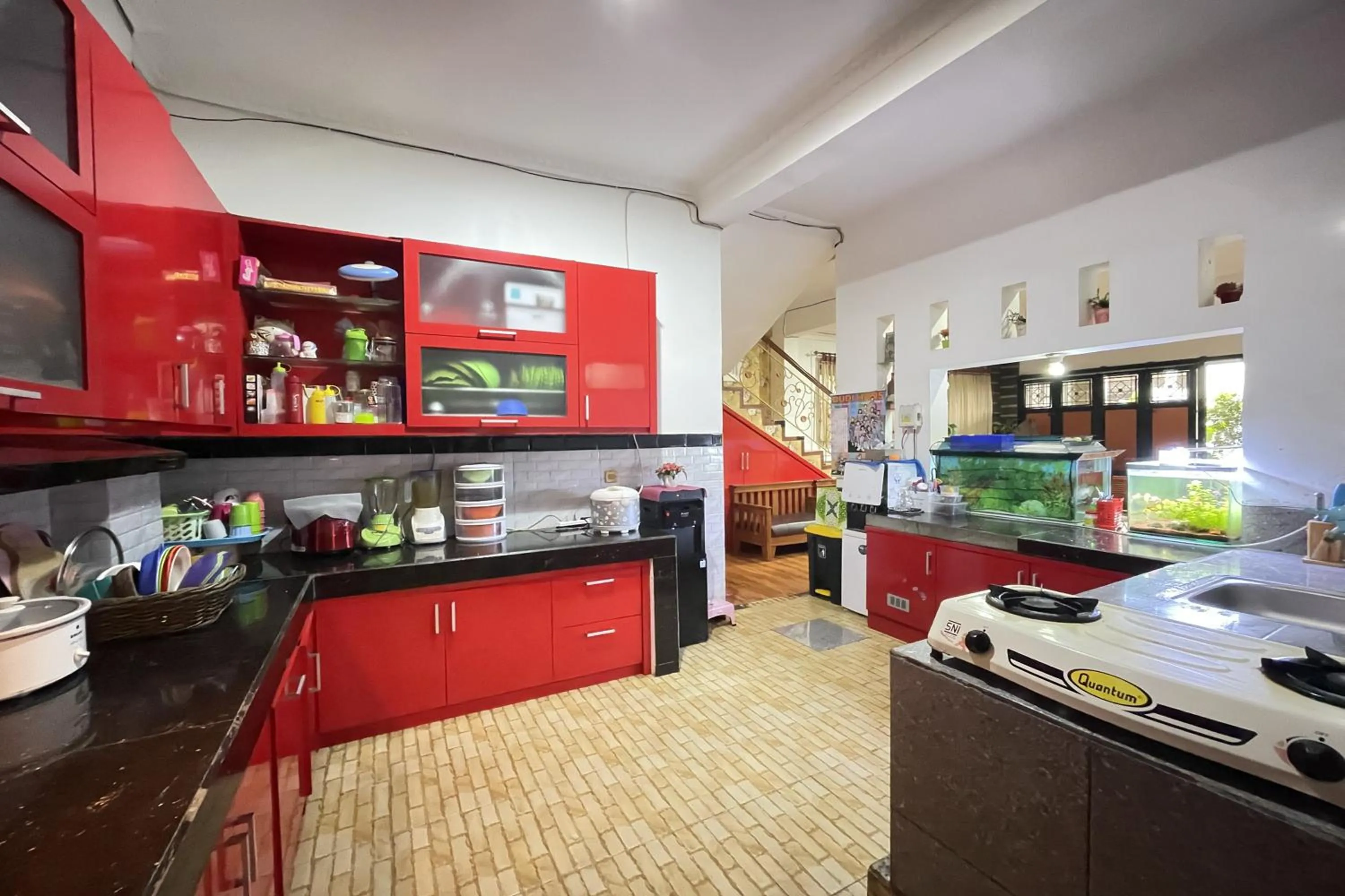 Kitchen or kitchenette in Garden Lounge Villa