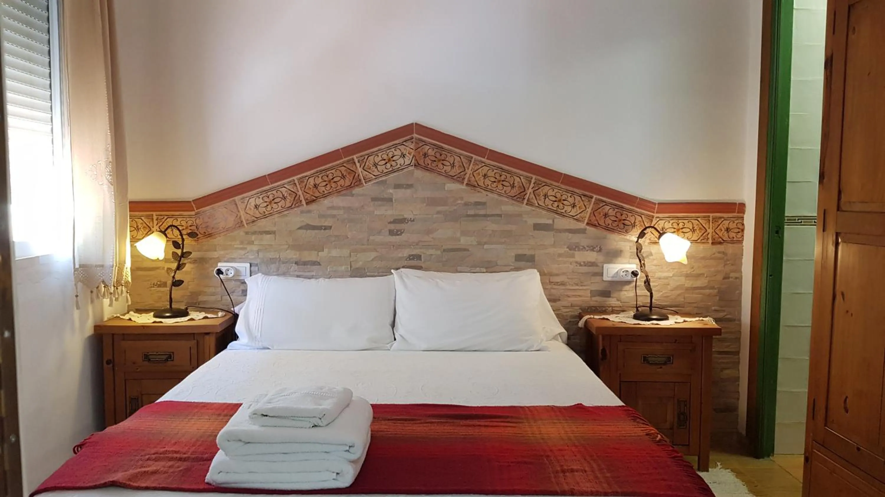 Bedroom, Bed in Posada Alpujarra Sol