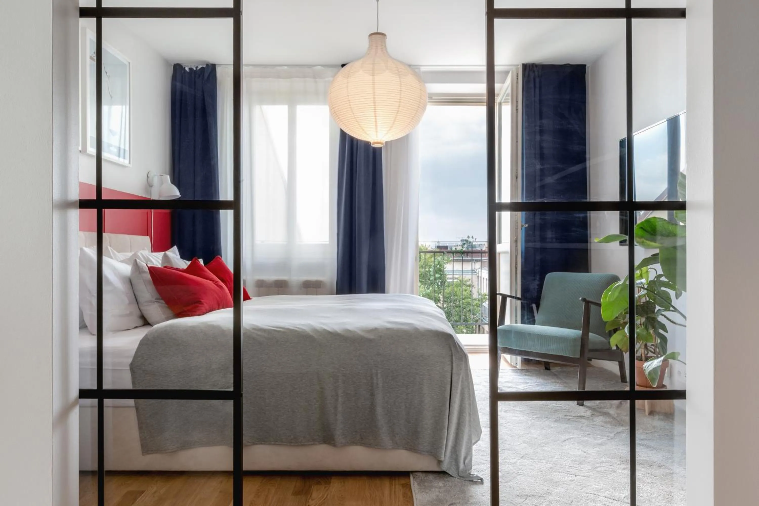 Bed in TurnKey I Charles Square Apartments