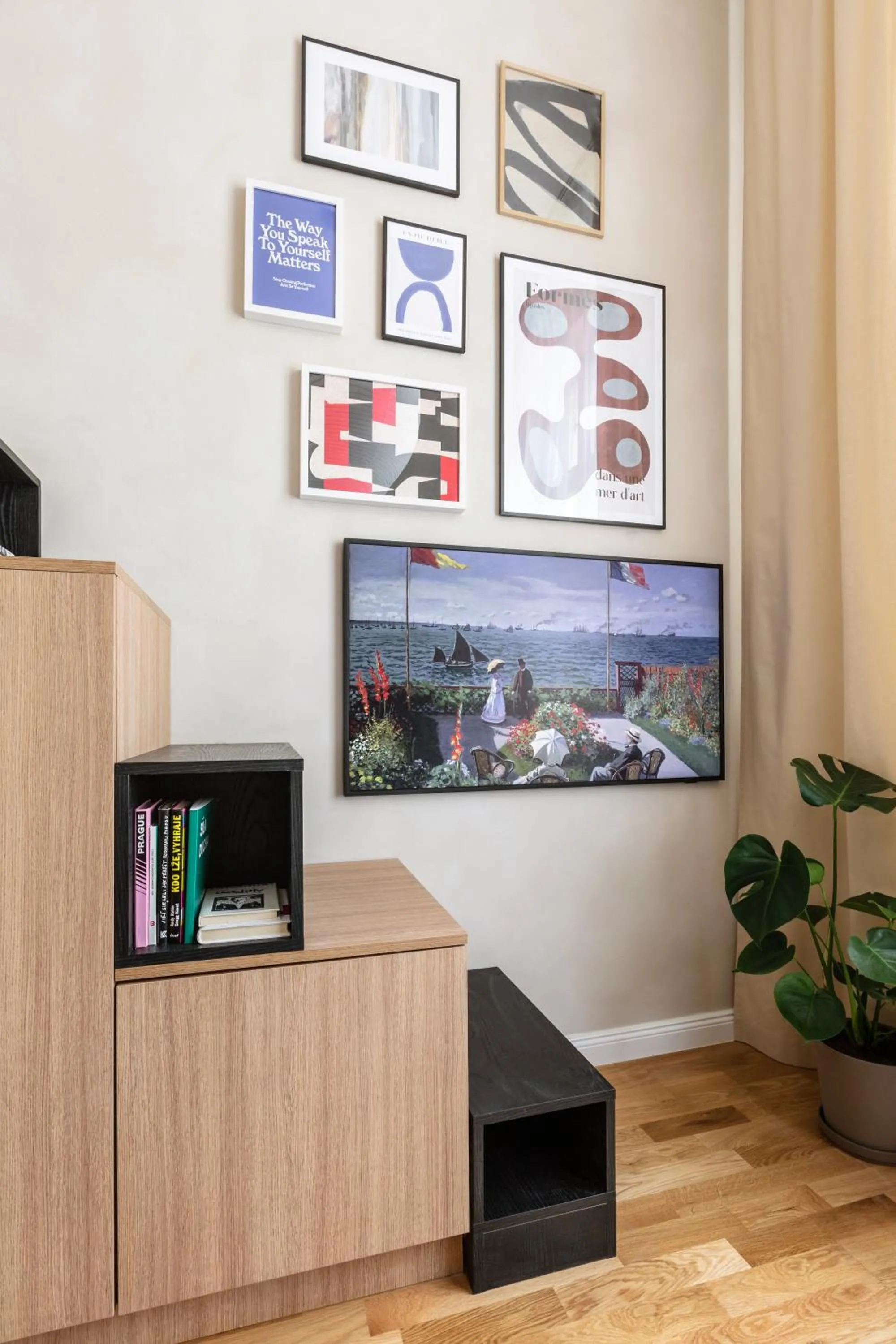 TV and multimedia in TurnKey I Charles Square Apartments