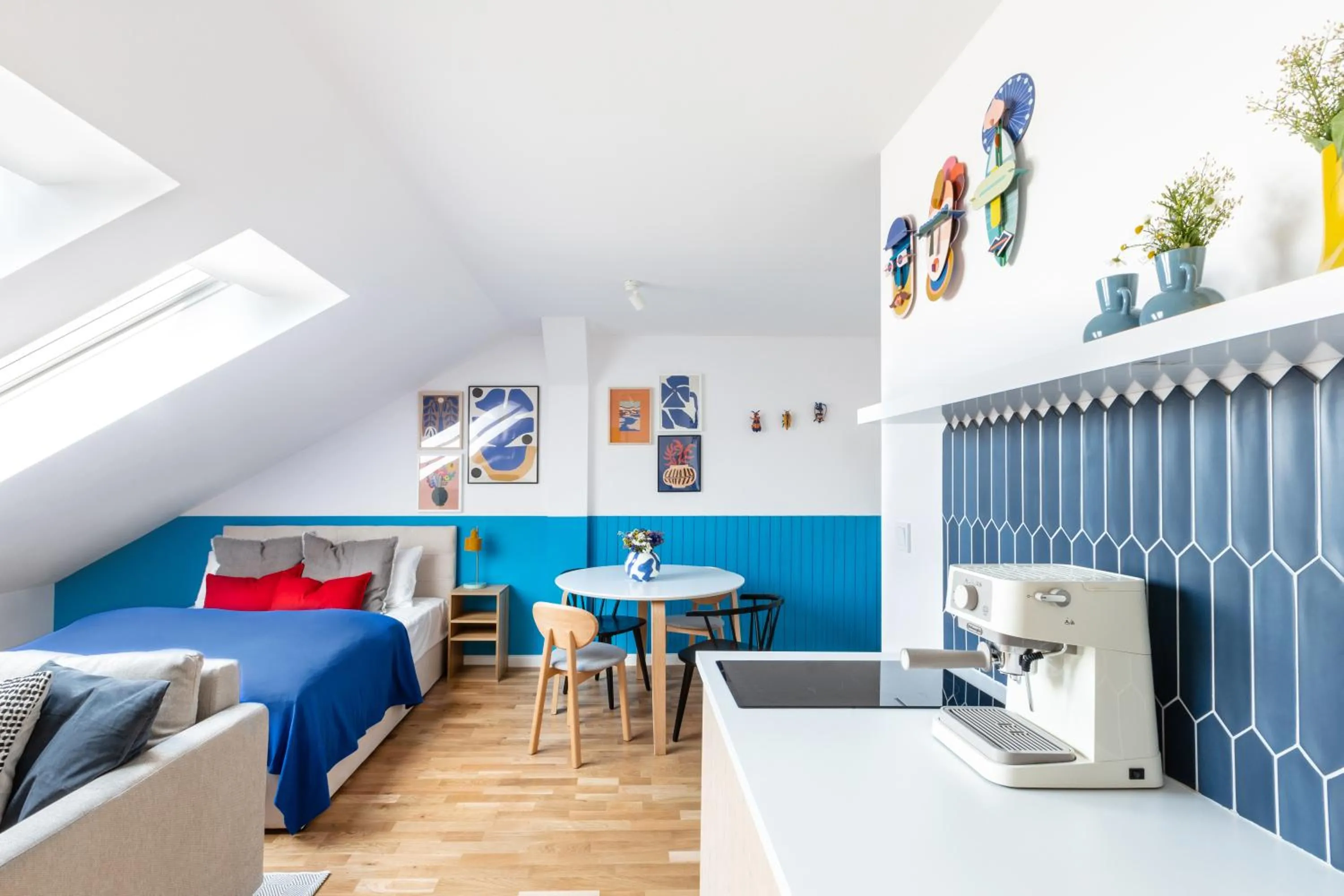 Bed in TurnKey I Charles Square Apartments