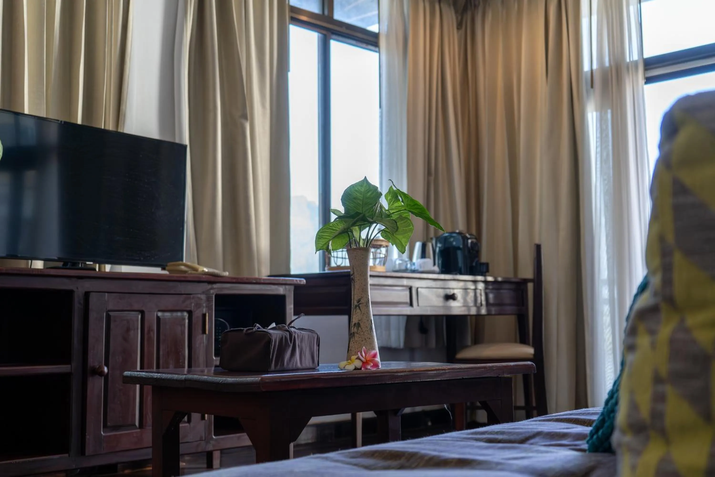 Living room in Silver Naga Hotel