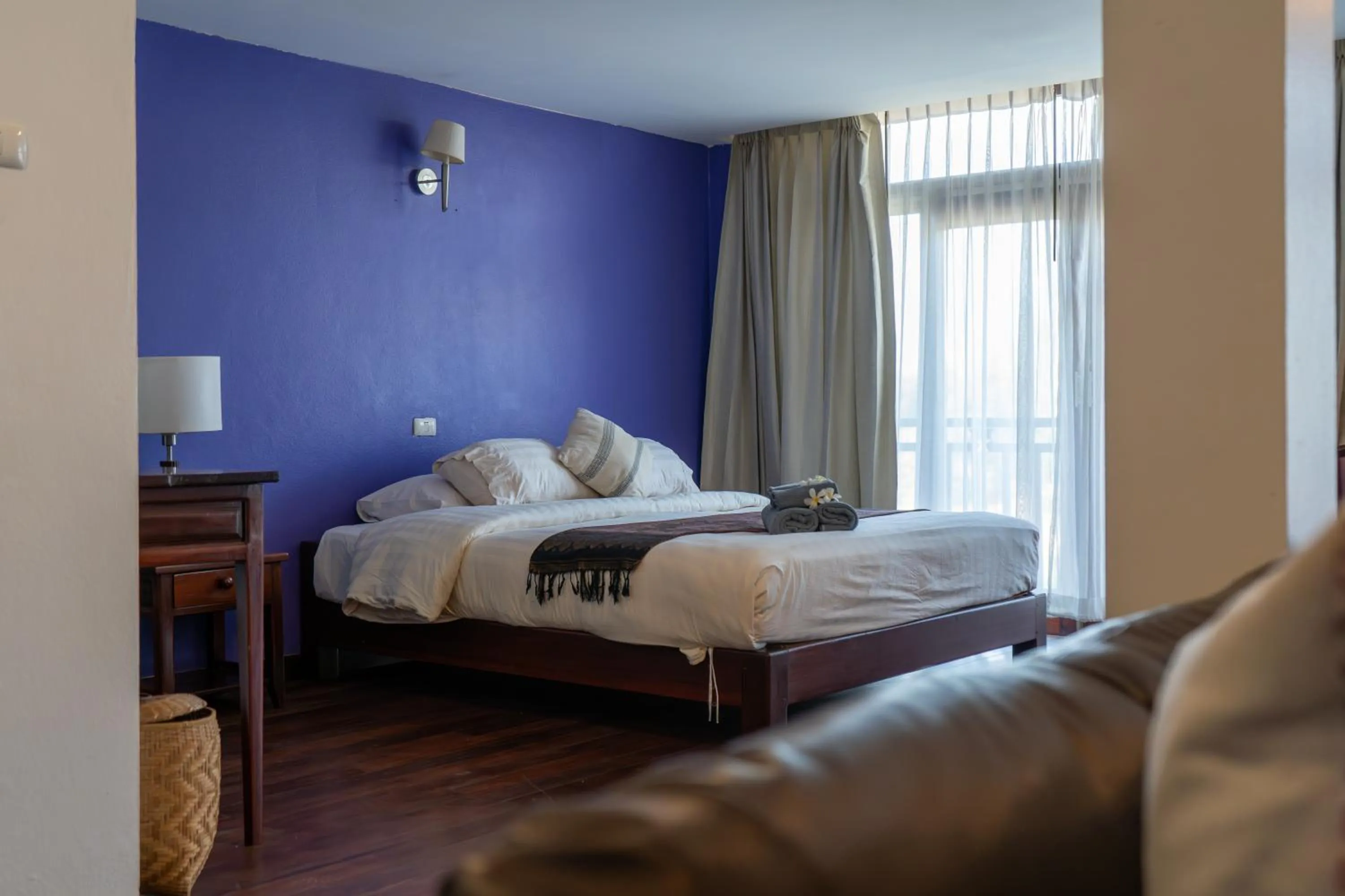 Bedroom, Bed in Silver Naga Hotel