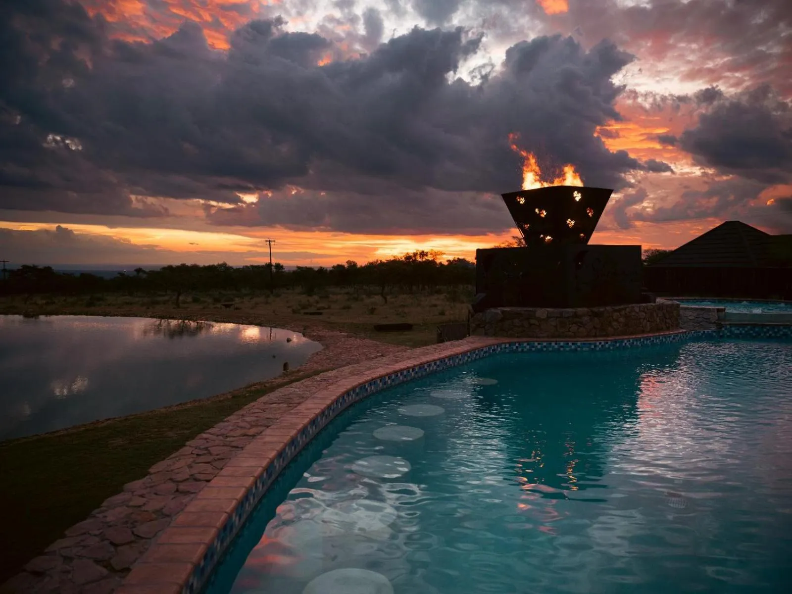Natural landscape in Shekinah Lion & Game Lodge