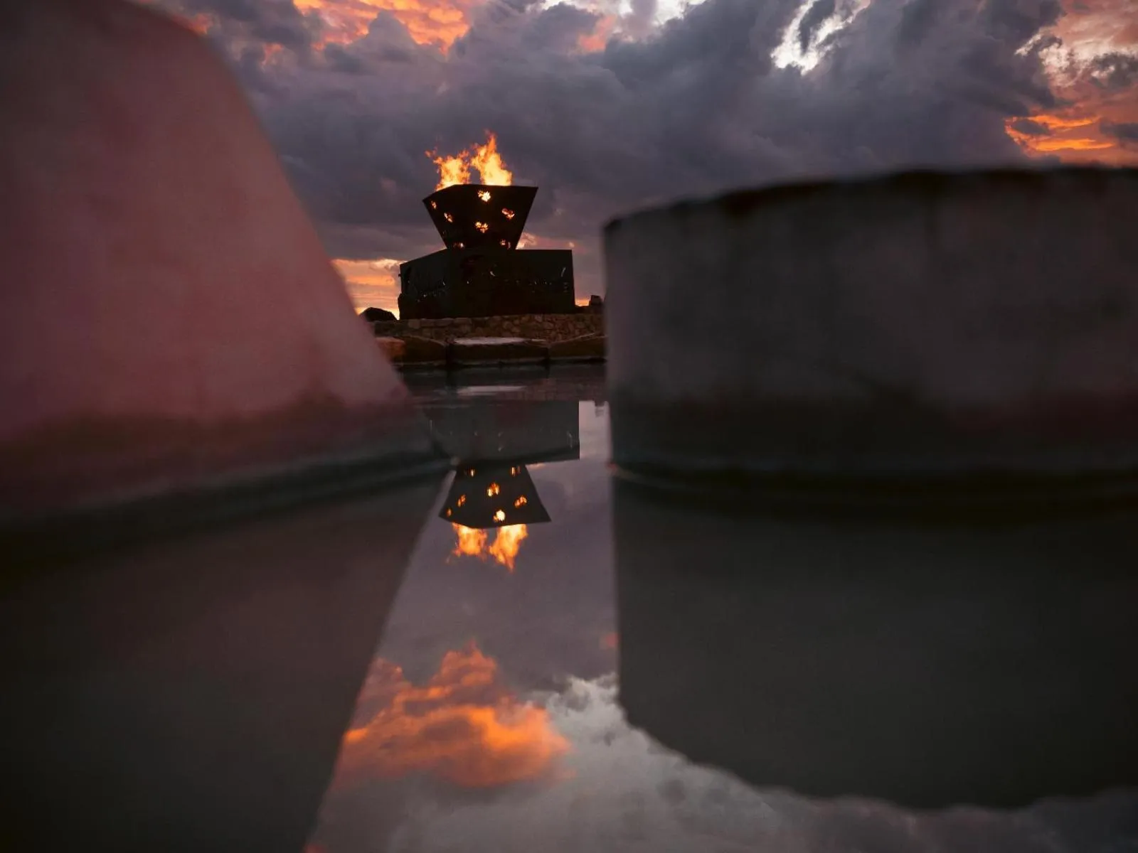 Swimming pool in Shekinah Lion & Game Lodge