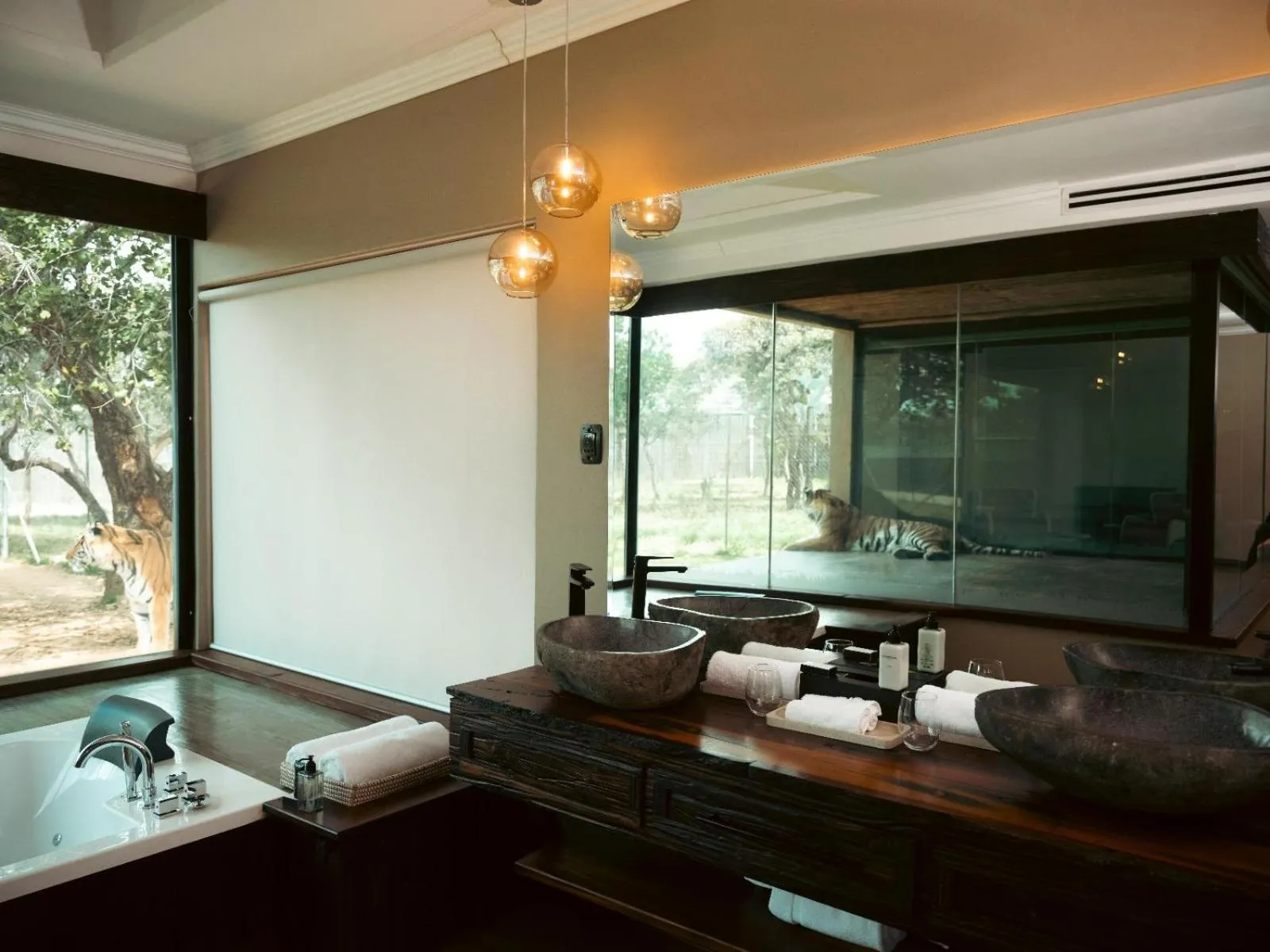 Bathroom in Shekinah Lion & Game Lodge