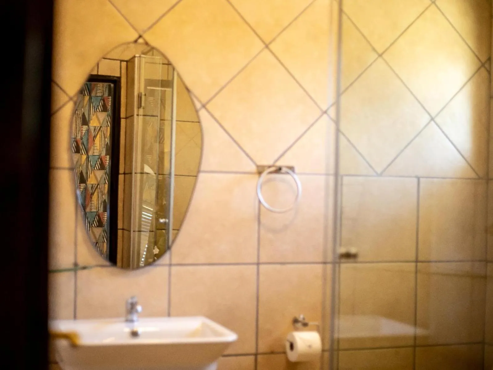 Shower in Shekinah Lion & Game Lodge