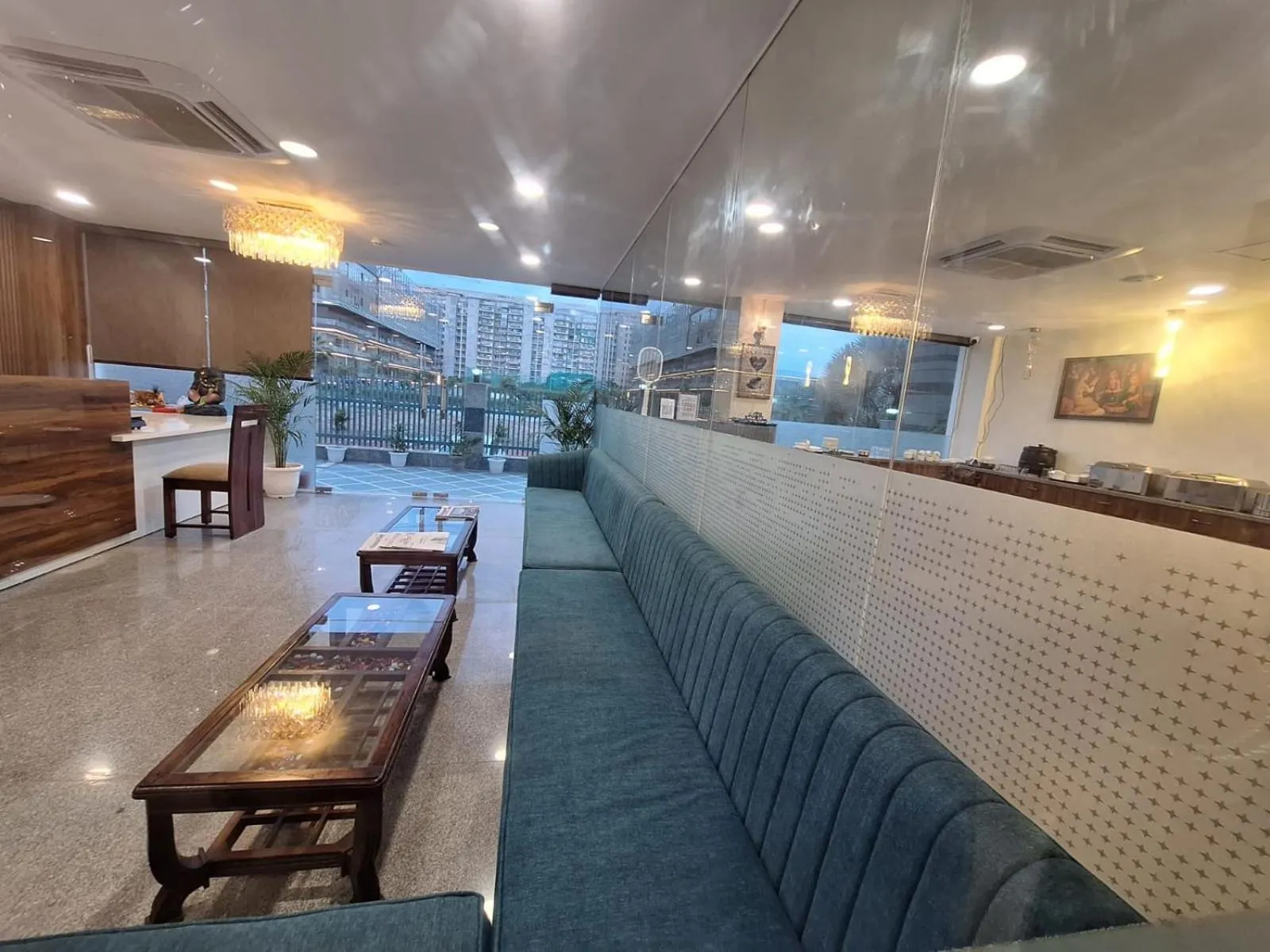 Seating area in RR Galaxy