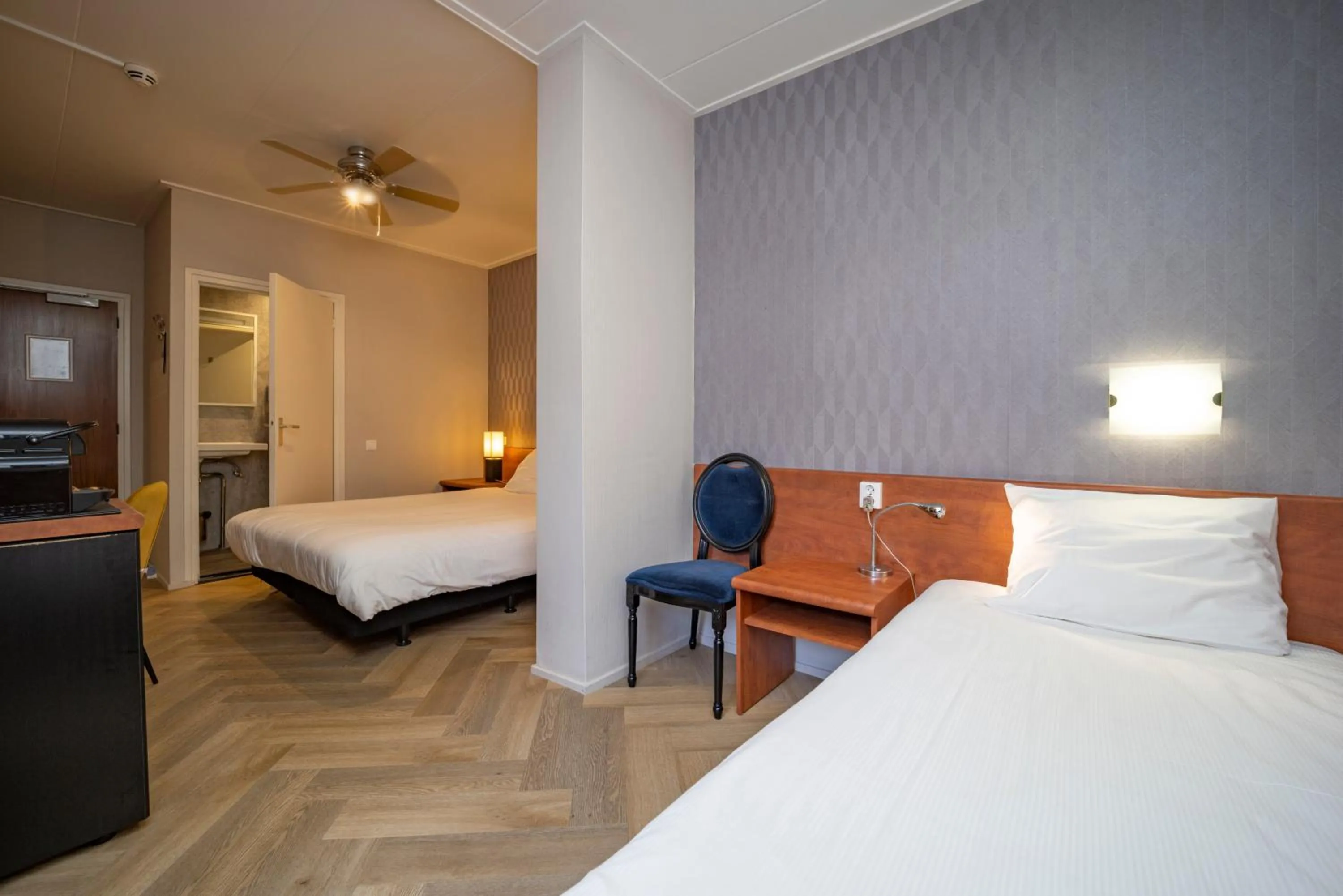 Bedroom, Bed in Fletcher Hotel-Restaurant de Korenbeurs