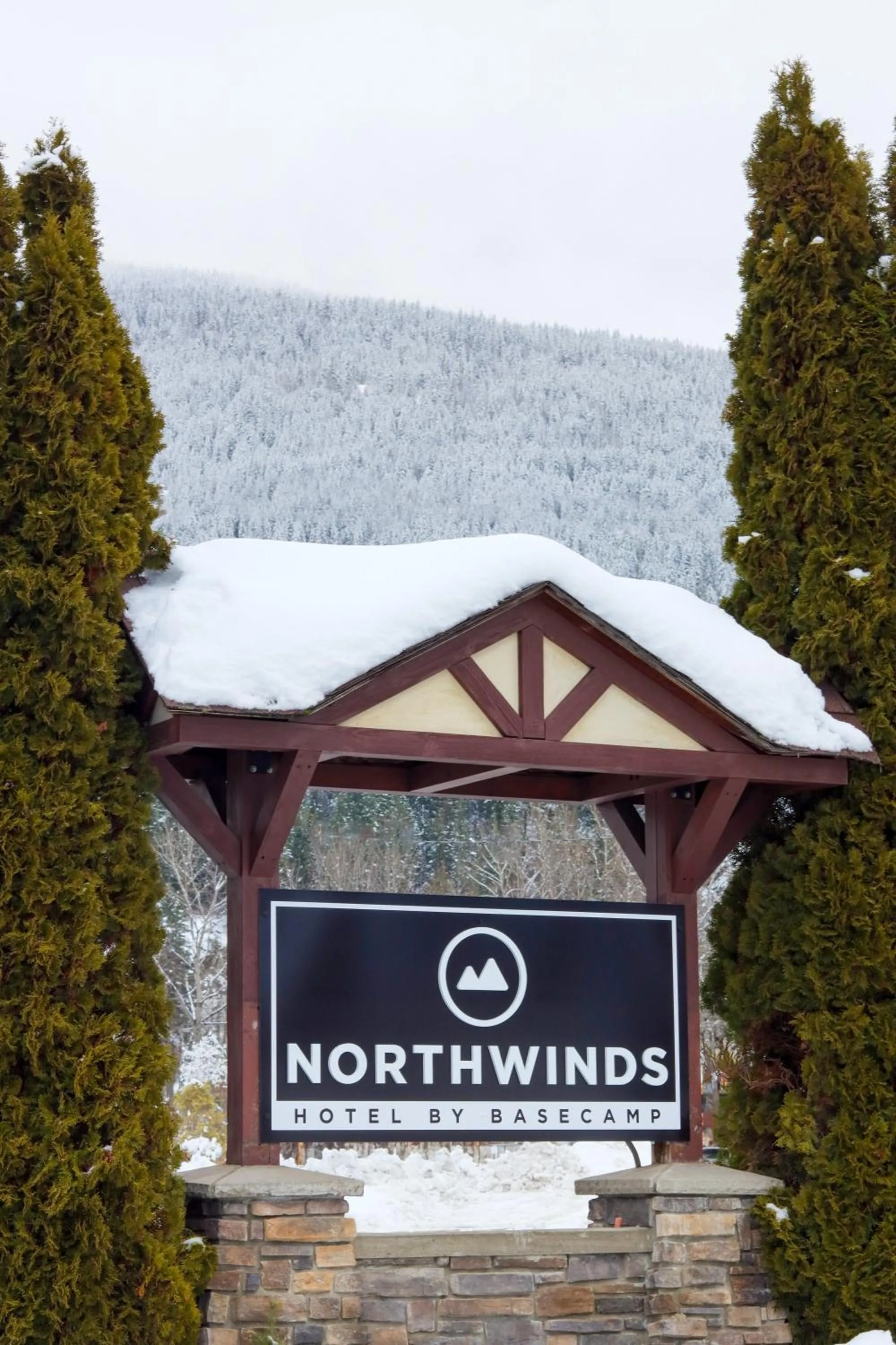 Logo/Certificate/Sign in Northwinds Hotel Revelstoke