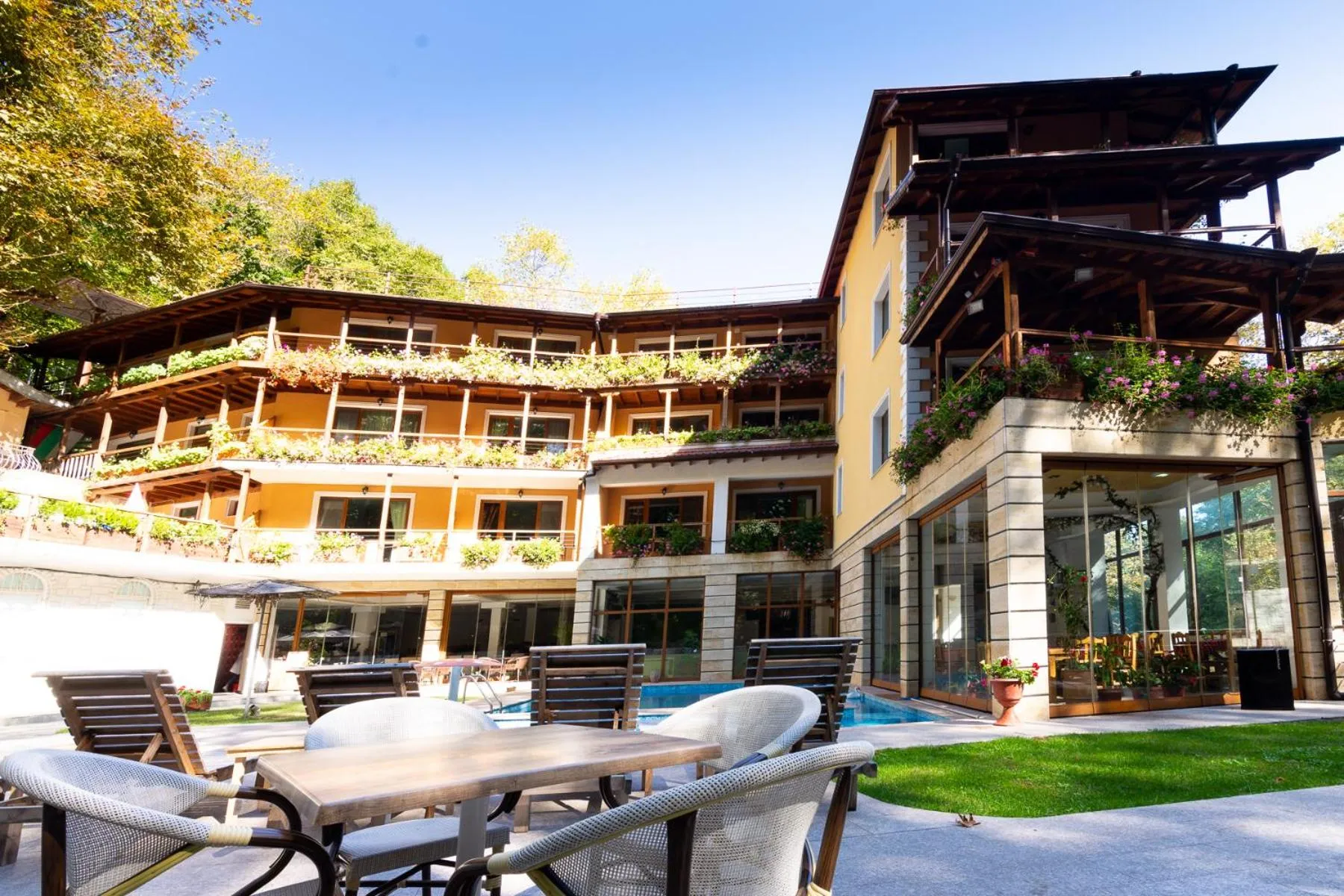 Balcony/Terrace in Hotel Saint Nedelya