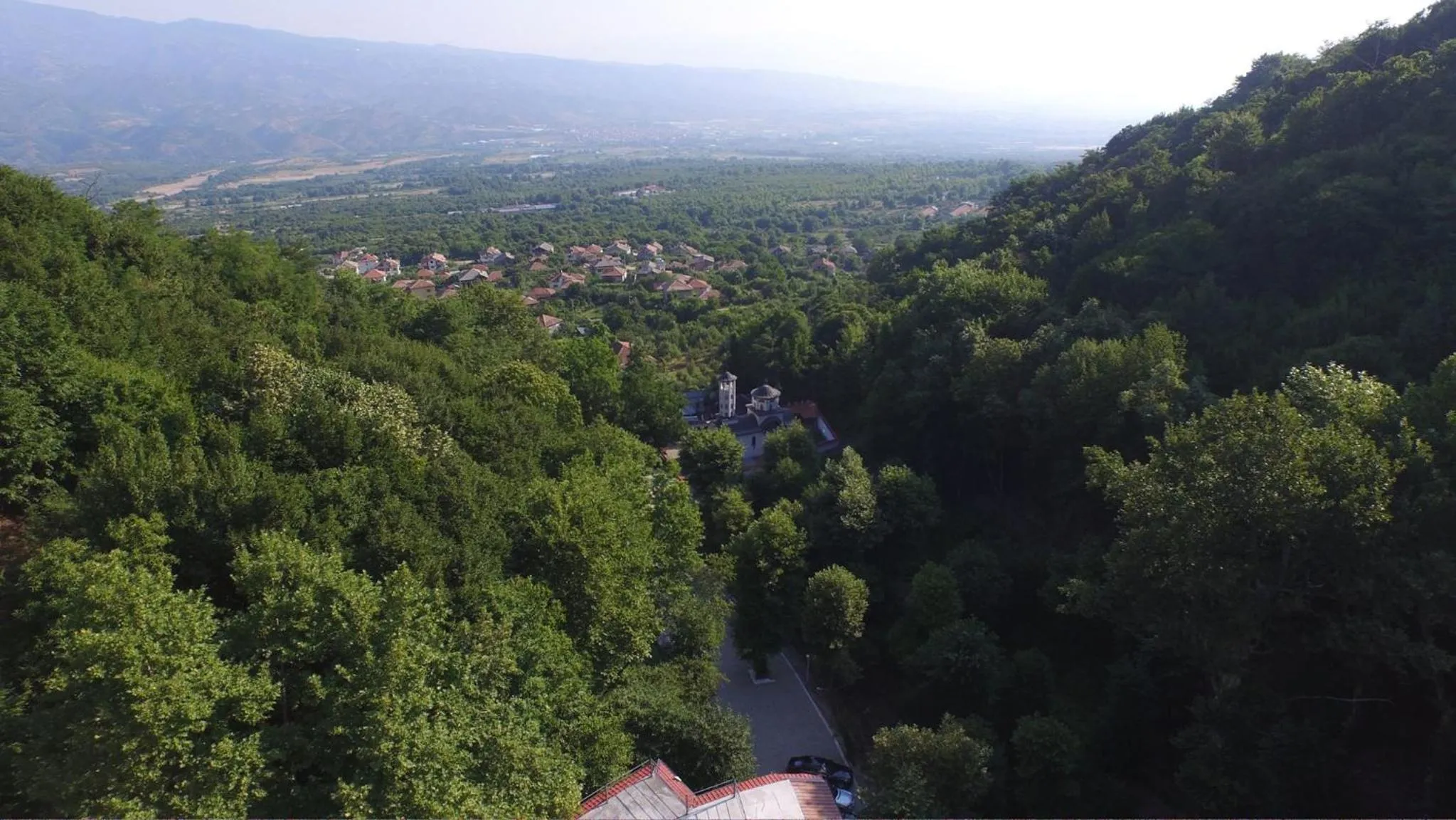 Bird's eye view in Hotel Saint Nedelya