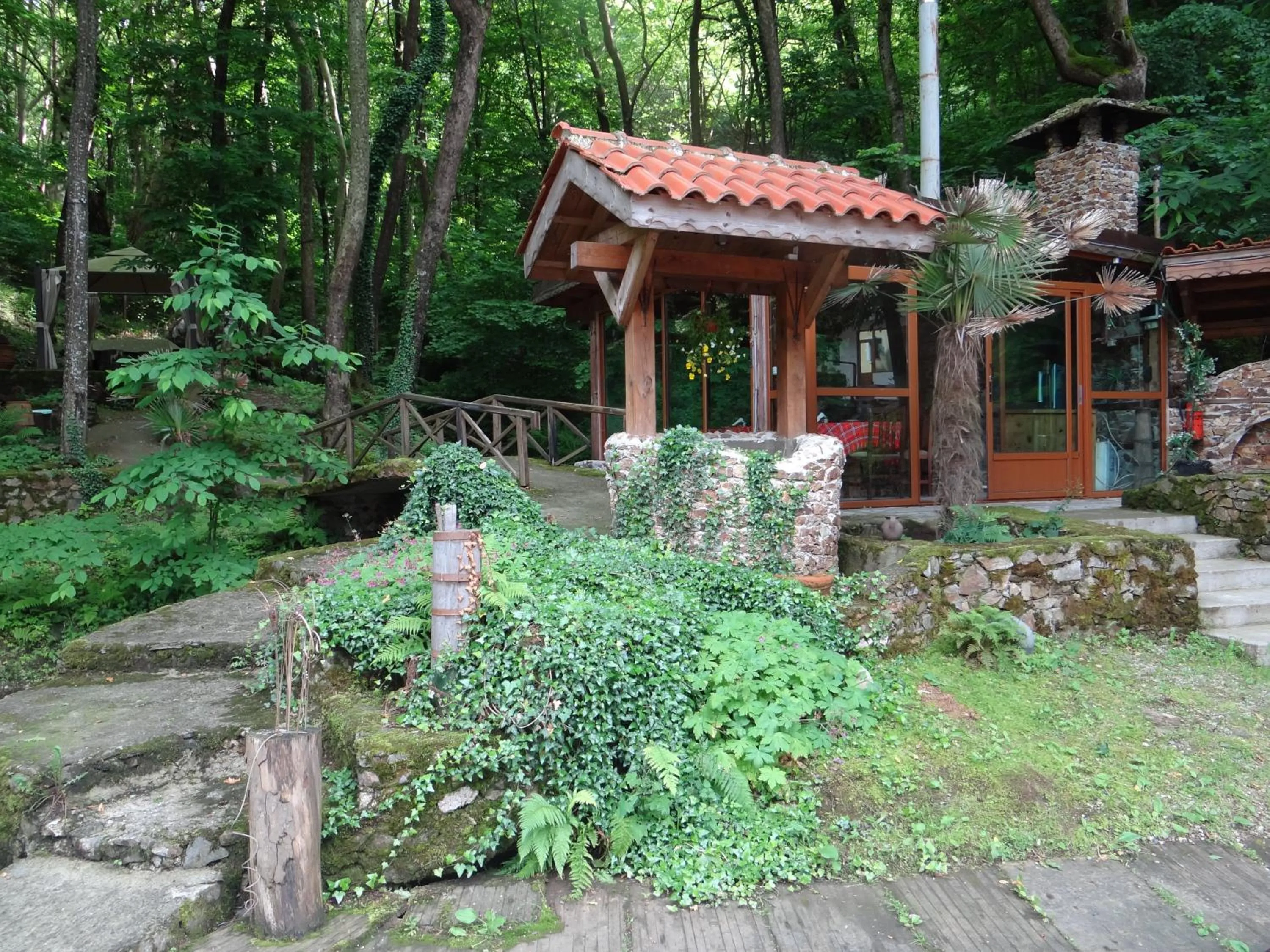 Patio in Hotel Saint Nedelya