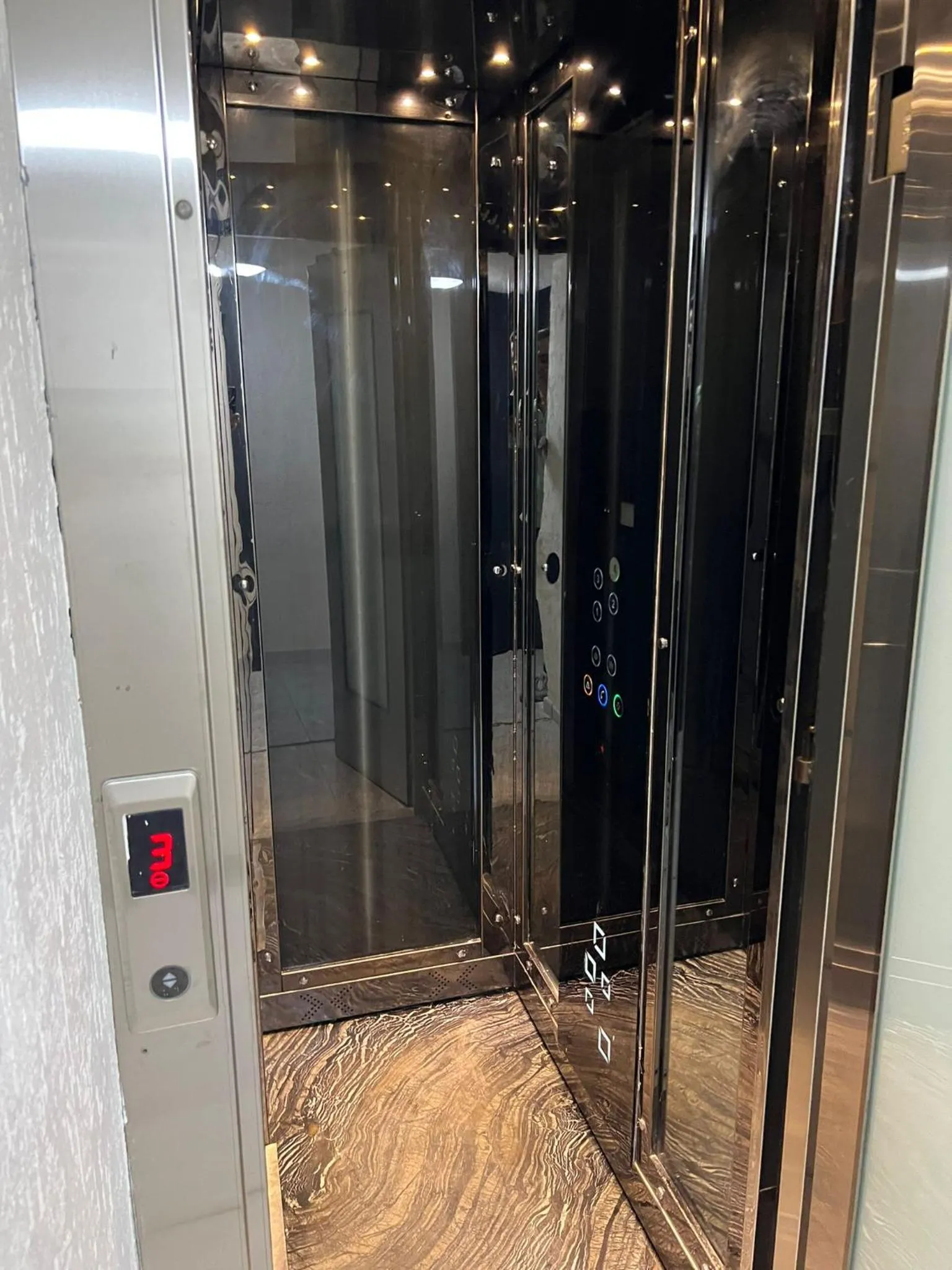 elevator in Costa Karakoy Hotel