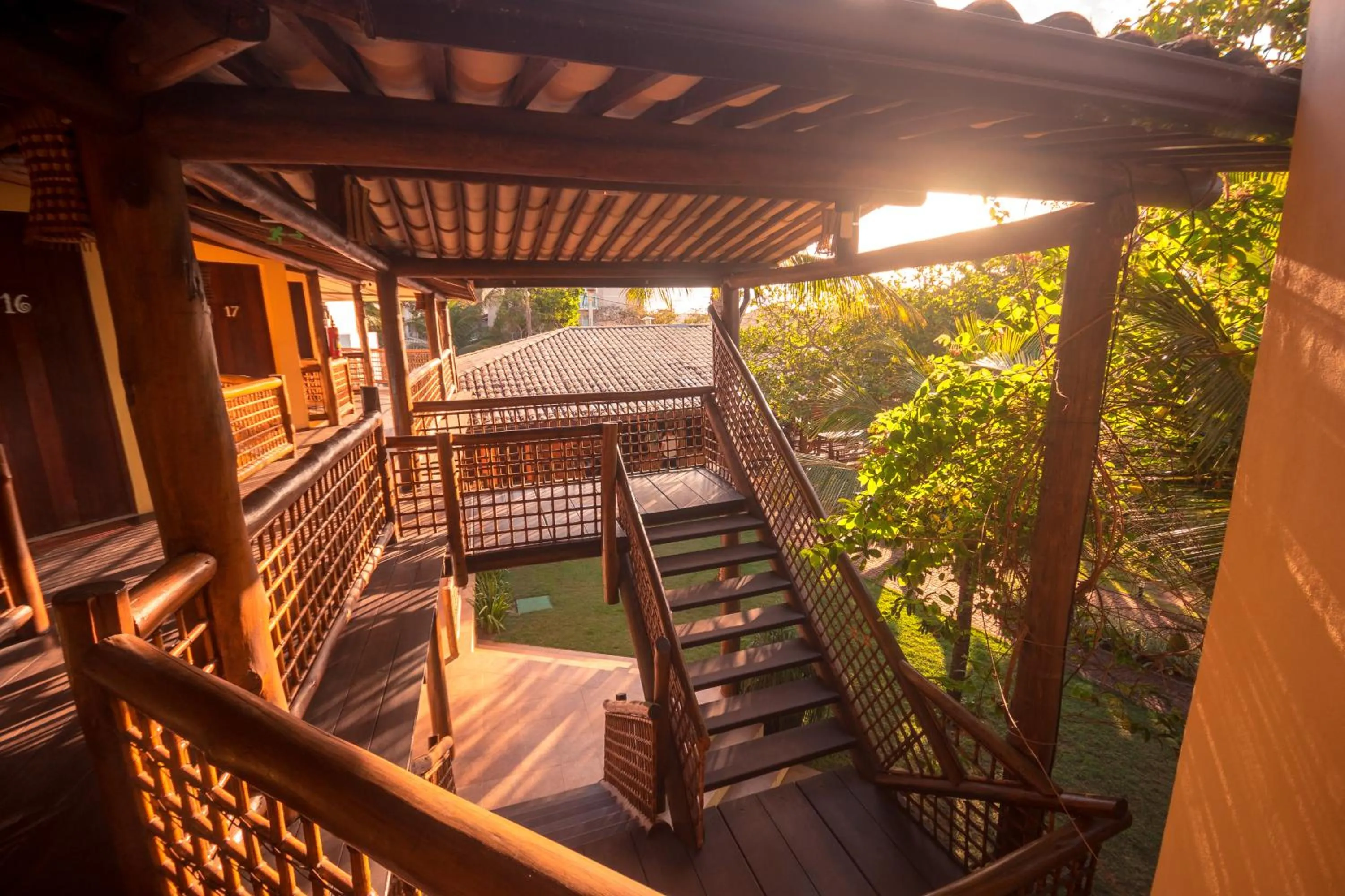 Decorative detail in Pousada Villa Maeva Itacimirim