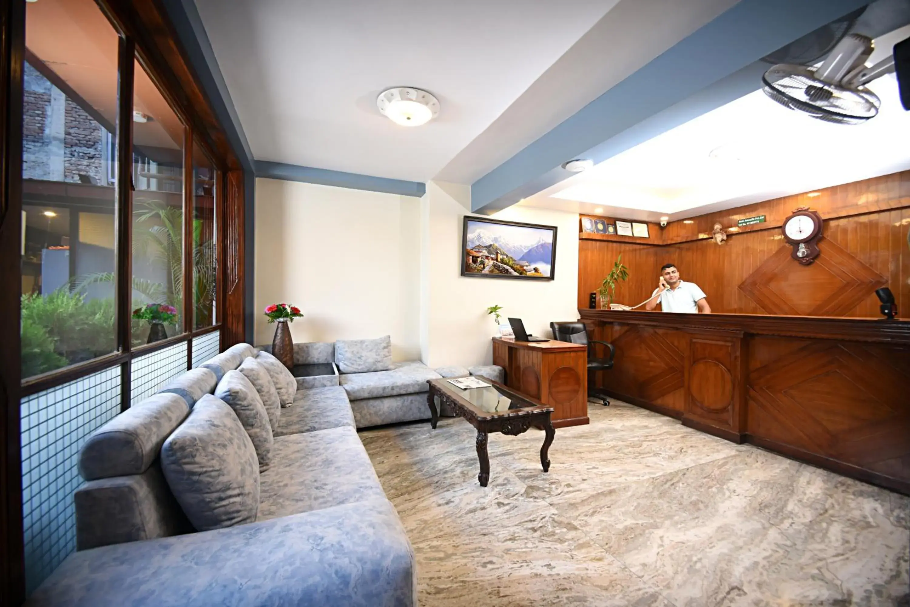 Lobby or reception in Hotel Amaryllis Lobby or reception in Hotel Amaryllis