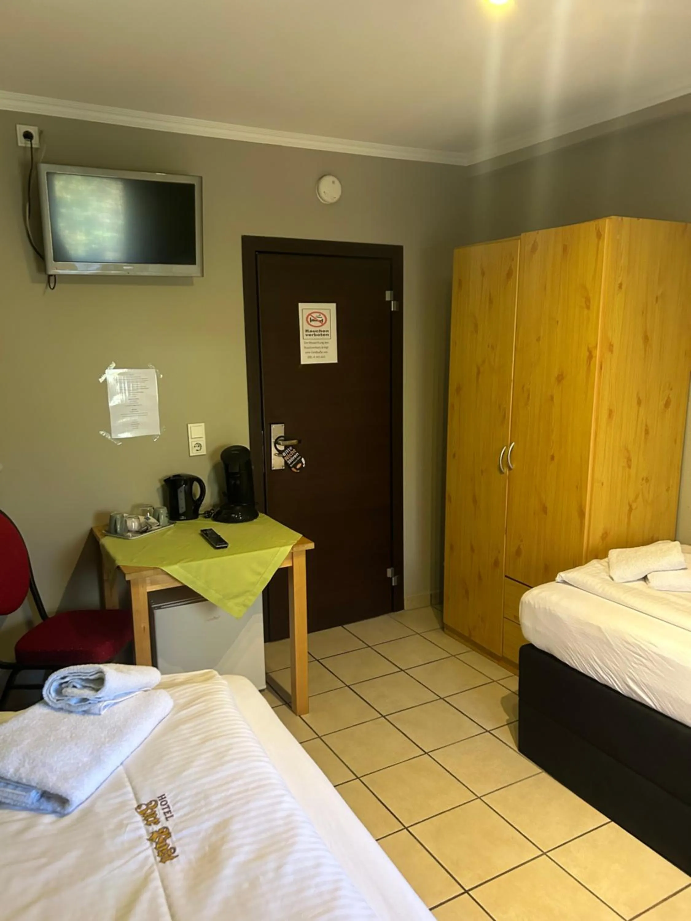 Bed in Gaststätte Pütz