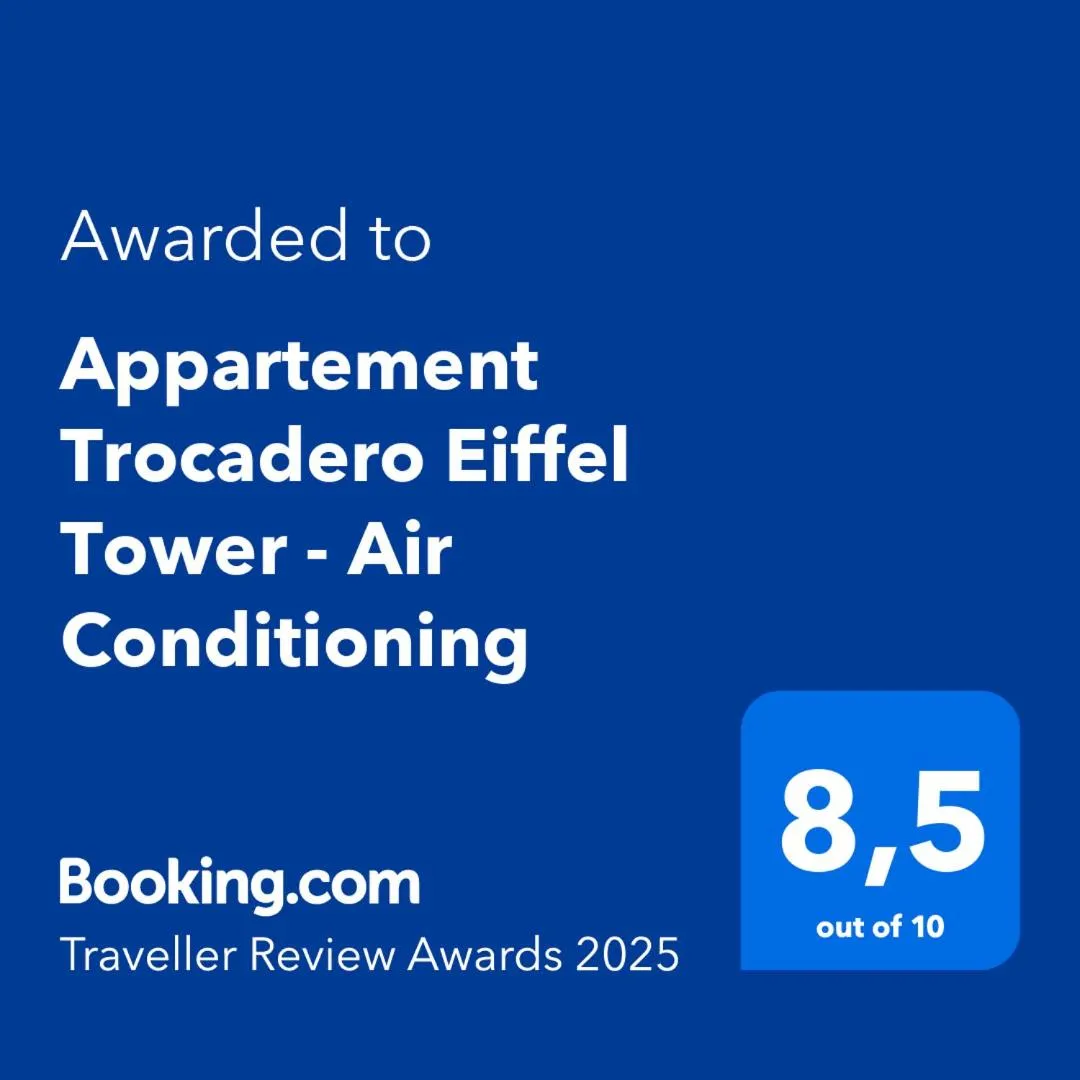 Appartement Trocadero Eiffel Tower - Air Conditioning