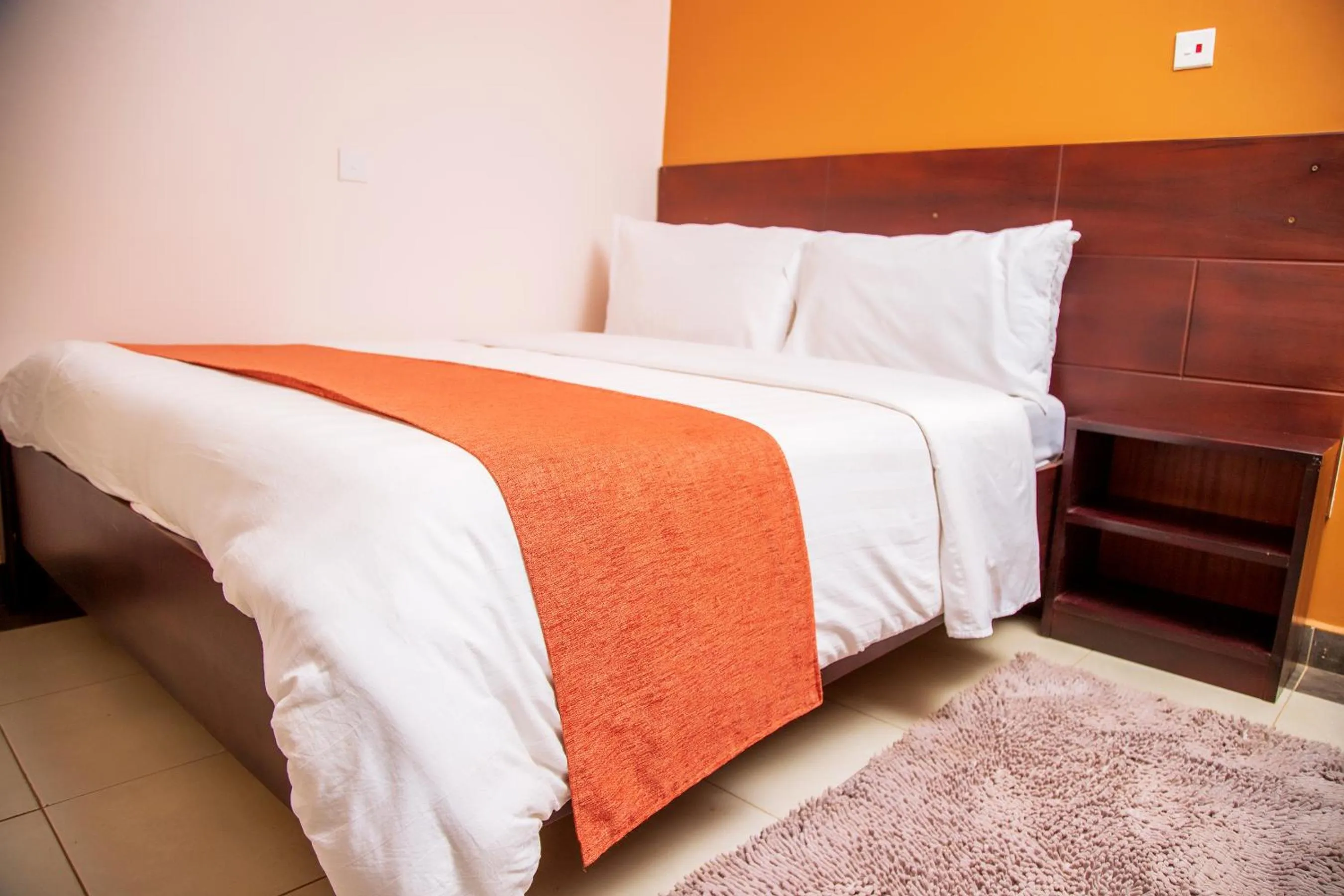 Bed in Blue Berries Hotel