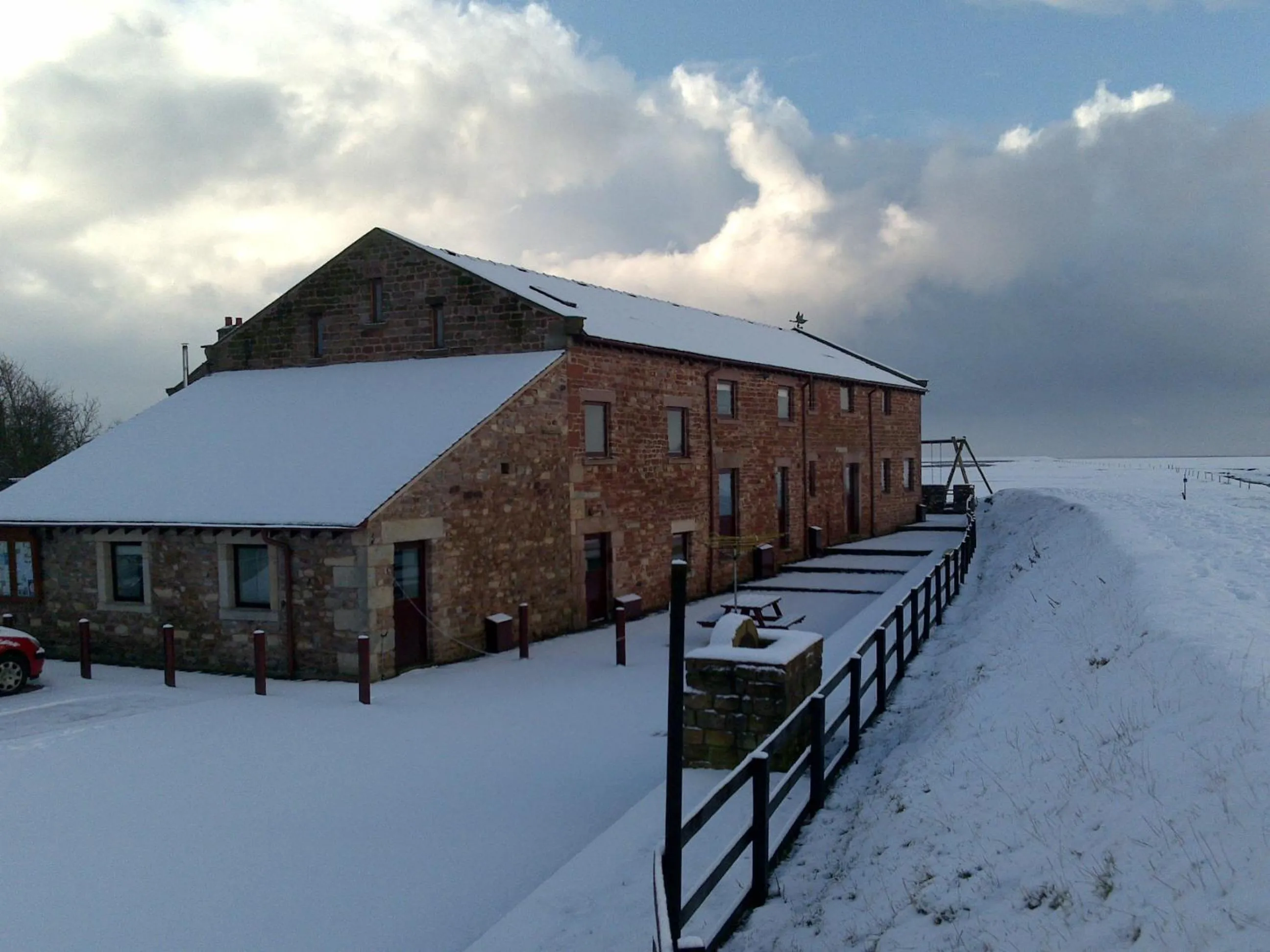 Facade/entrance in Pattys Barn Holiday Cottages, Cabins and Venue Hire