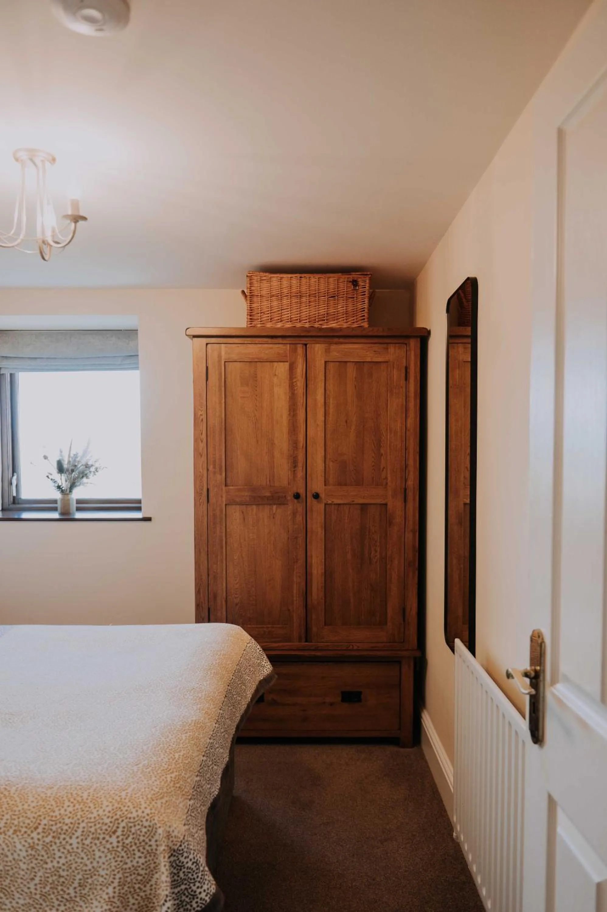 Bed in Pattys Barn Holiday Cottages, Cabins and Venue Hire
