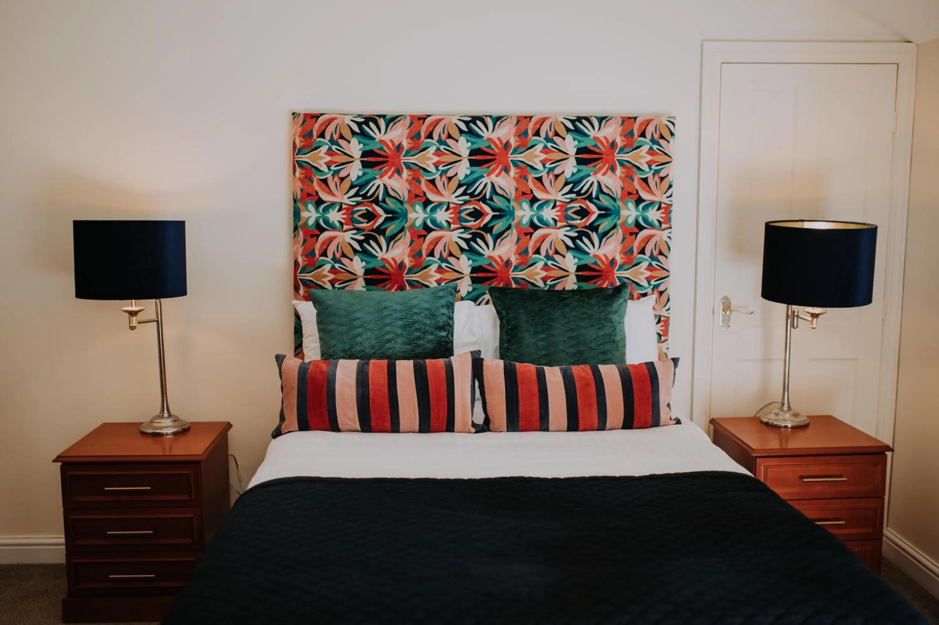Bed in Pattys Barn Holiday Cottages, Cabins and Venue Hire