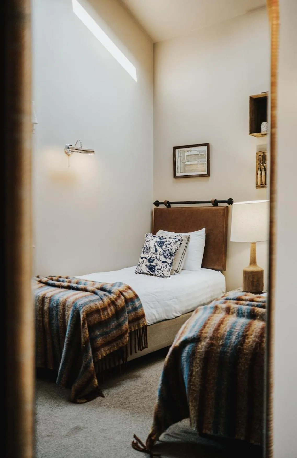 Bed in Pattys Barn Holiday Cottages, Cabins and Venue Hire