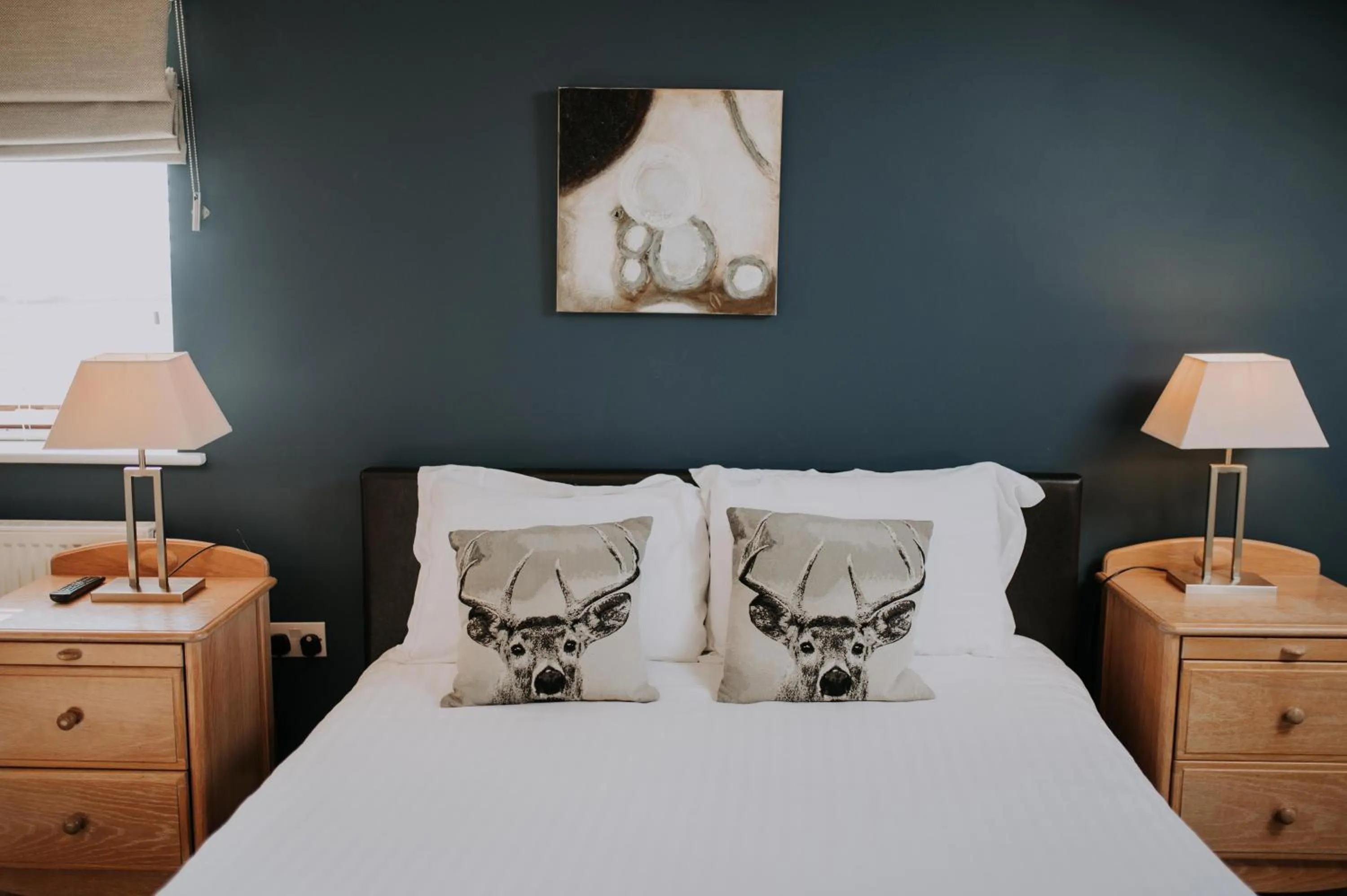 Bed in Pattys Barn Holiday Cottages, Cabins and Venue Hire