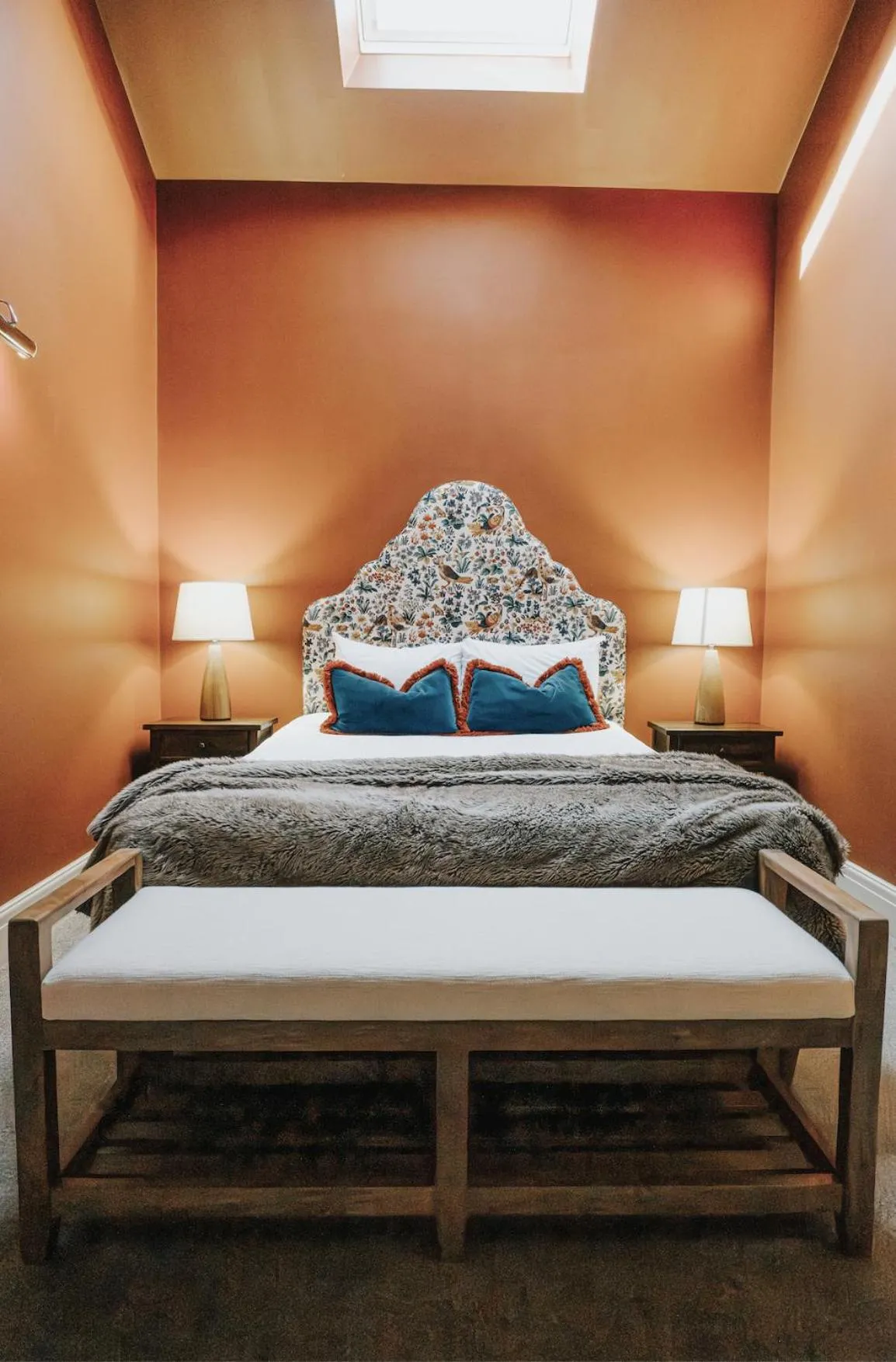 Bed in Pattys Barn Holiday Cottages, Cabins and Venue Hire