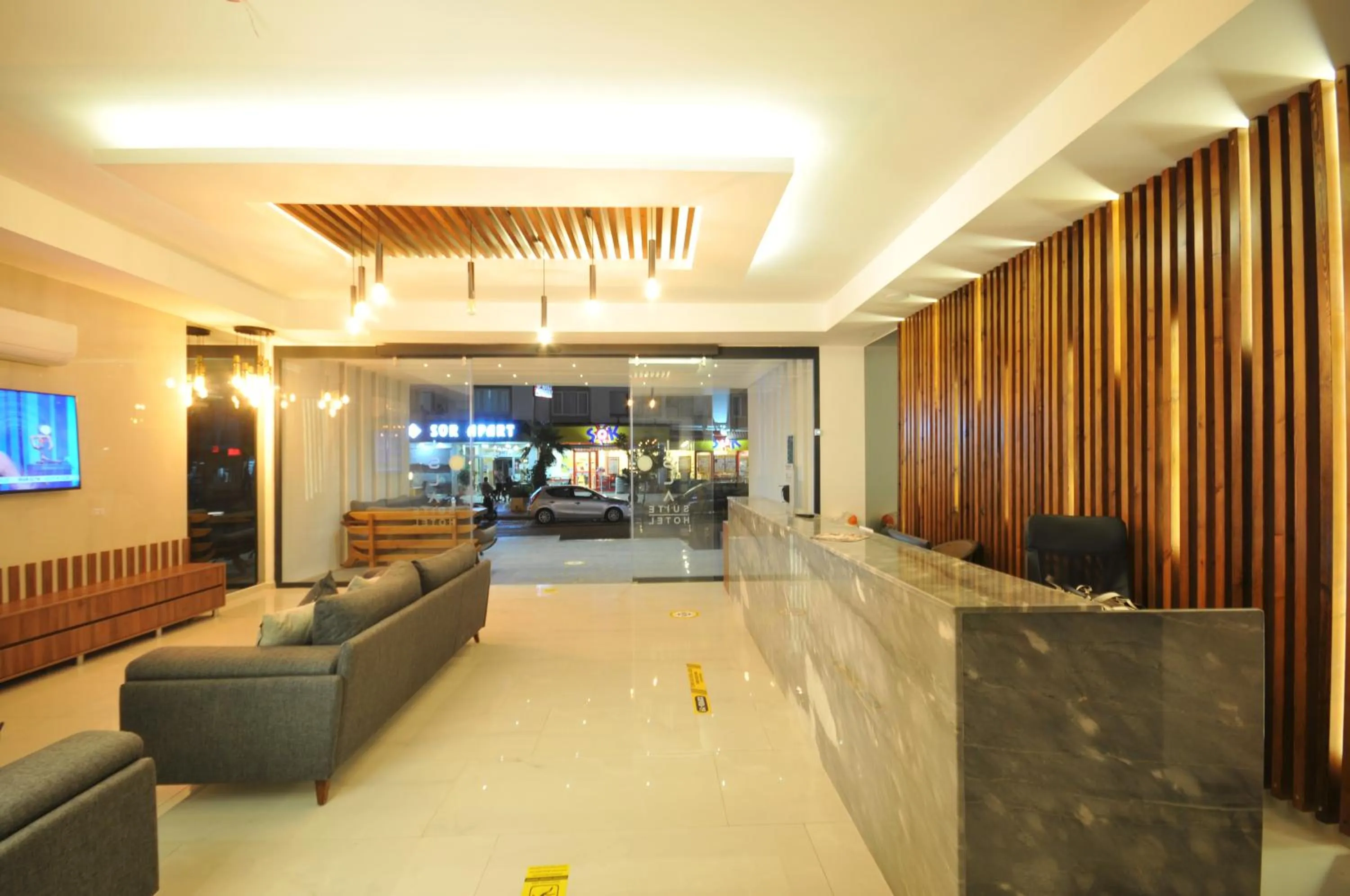 Lobby or reception in Isla Apart