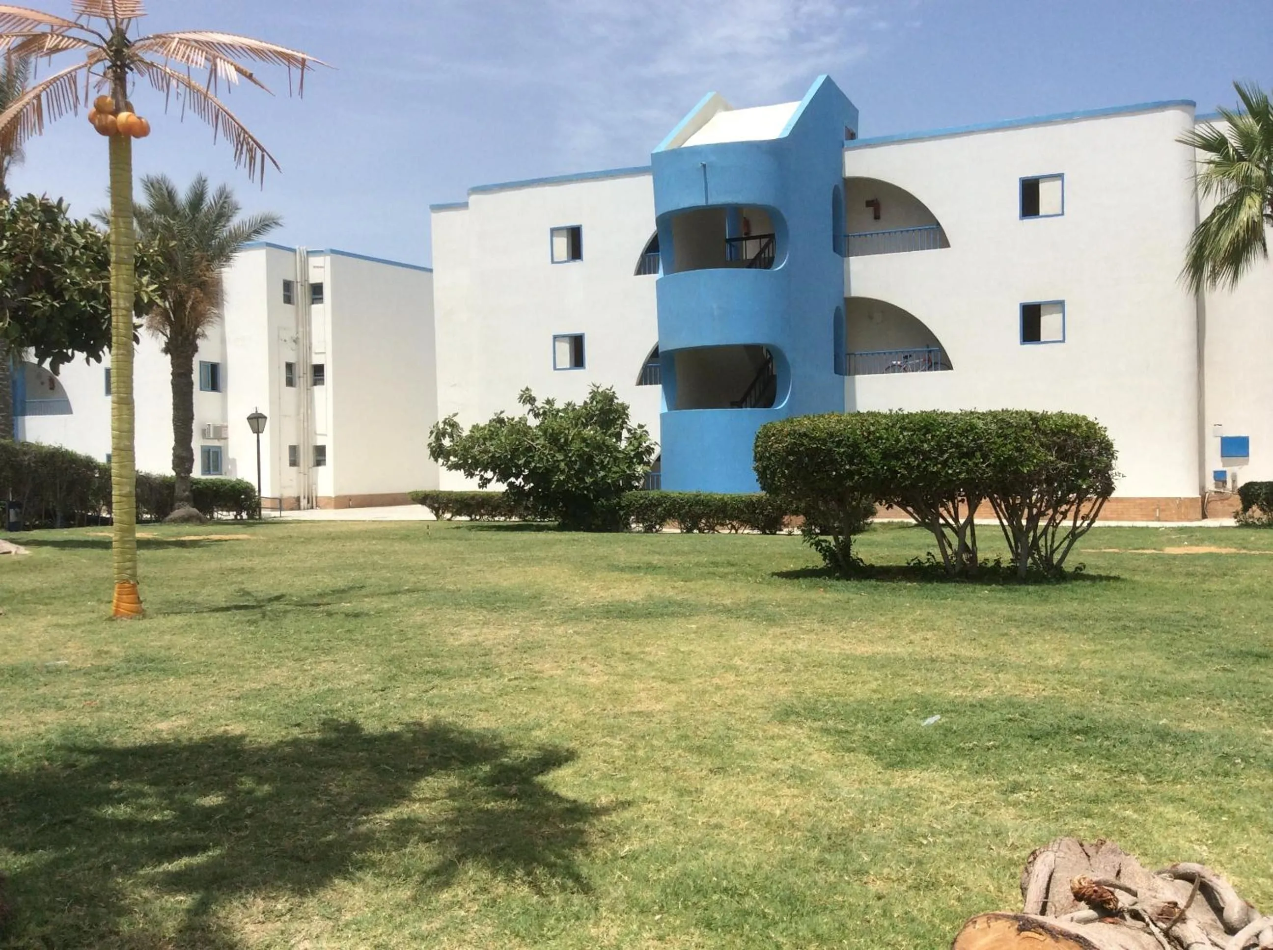 Facade/entrance in Noras Beach Hotel