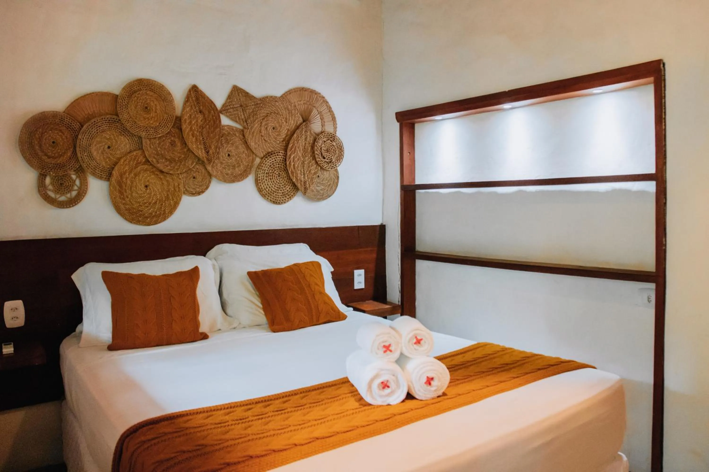 Bedroom, Bed in Pousada Coco Brasil