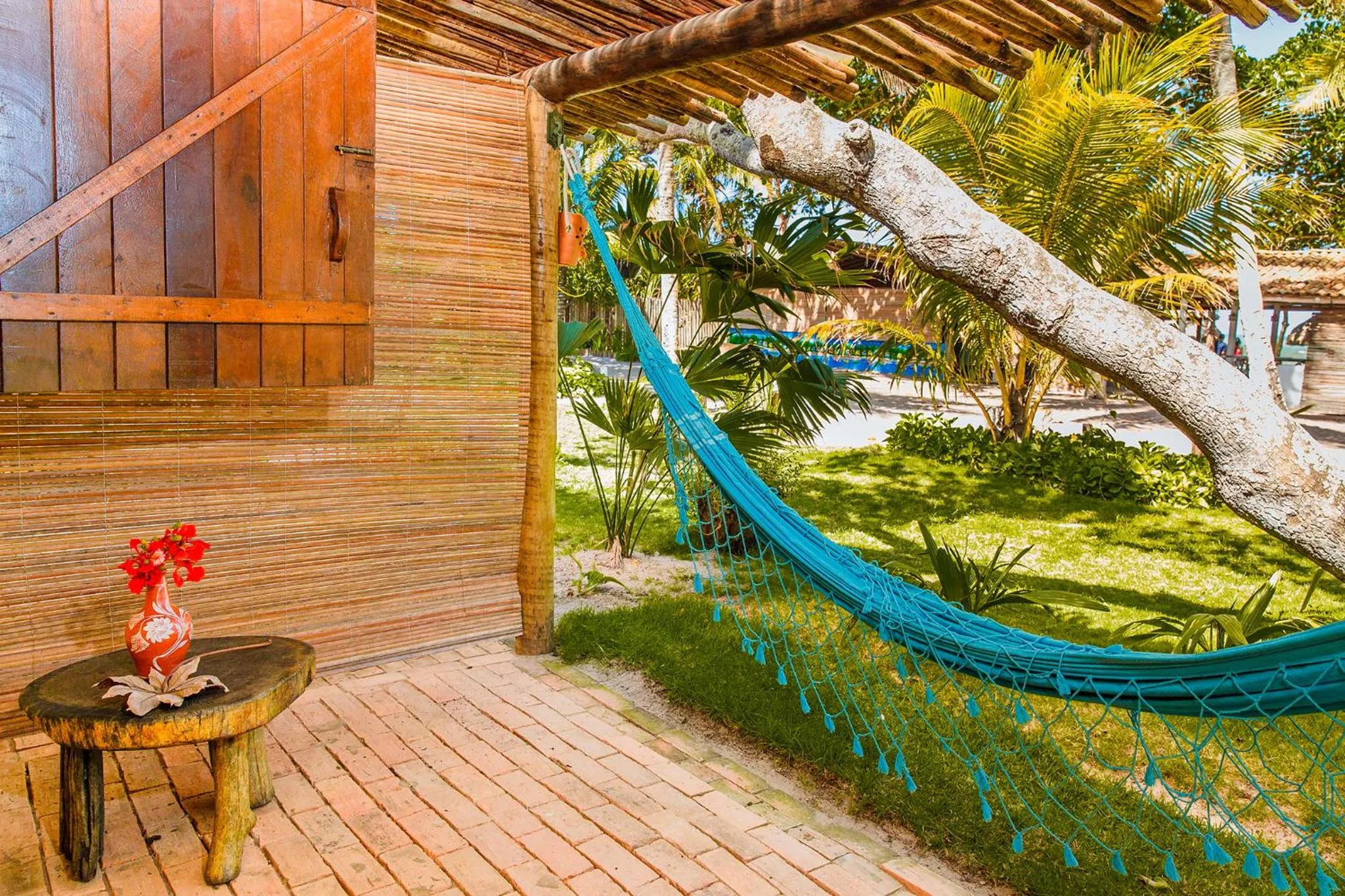 Patio in Pousada Coco Brasil
