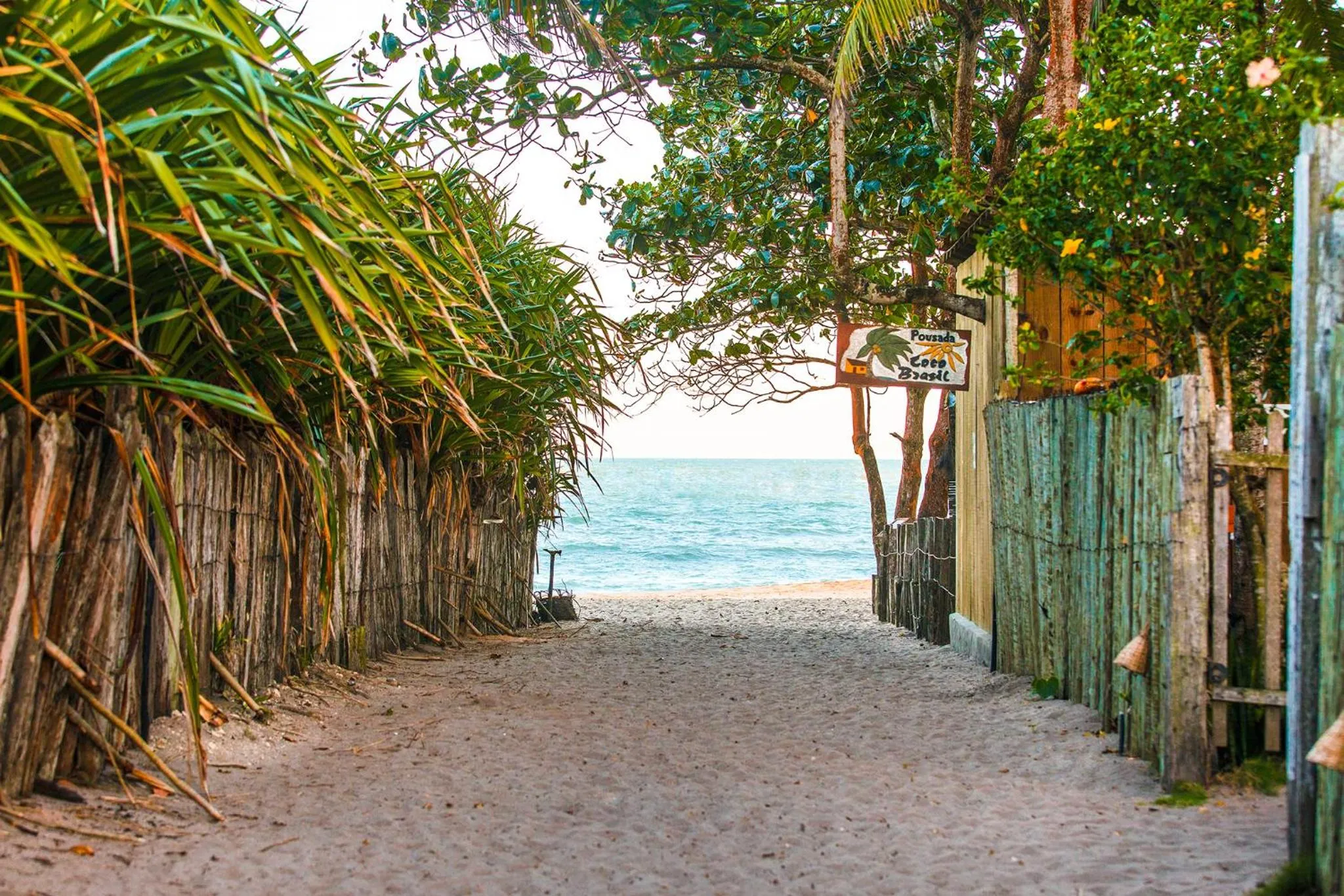 Beach in Pousada Coco Brasil