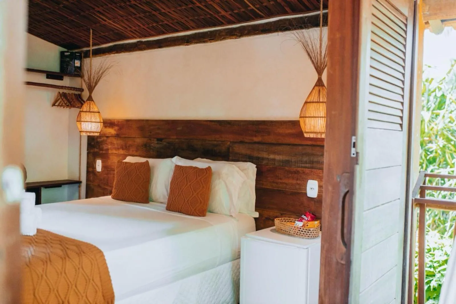 Bedroom, Bed in Pousada Coco Brasil