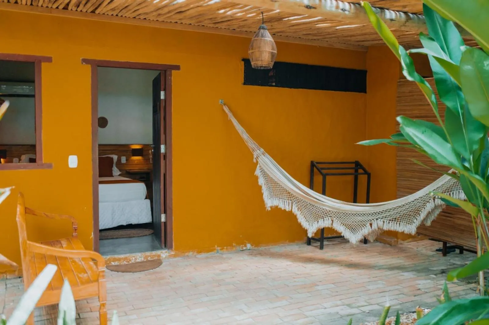 Patio in Pousada Coco Brasil