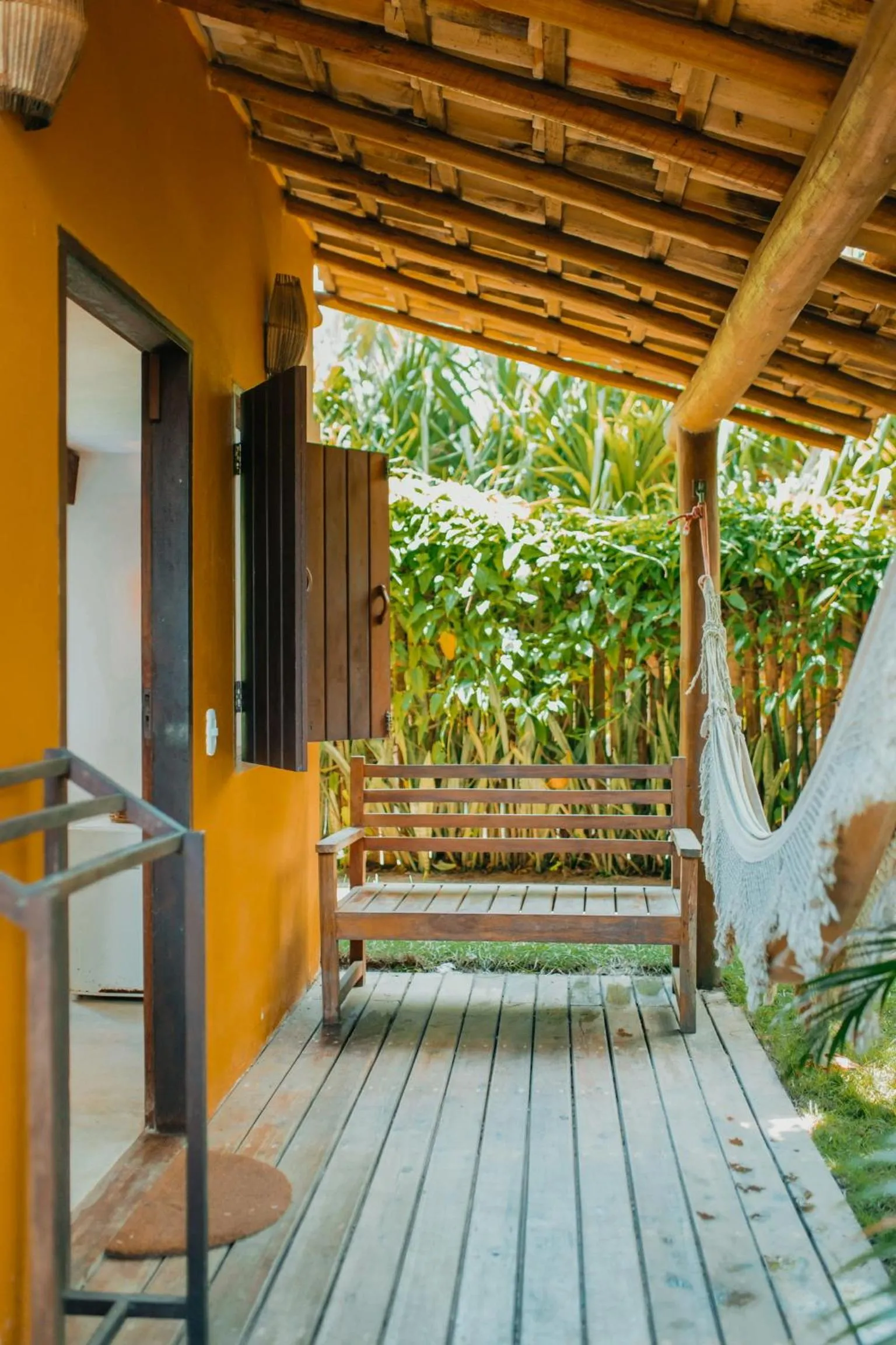 Patio in Pousada Coco Brasil
